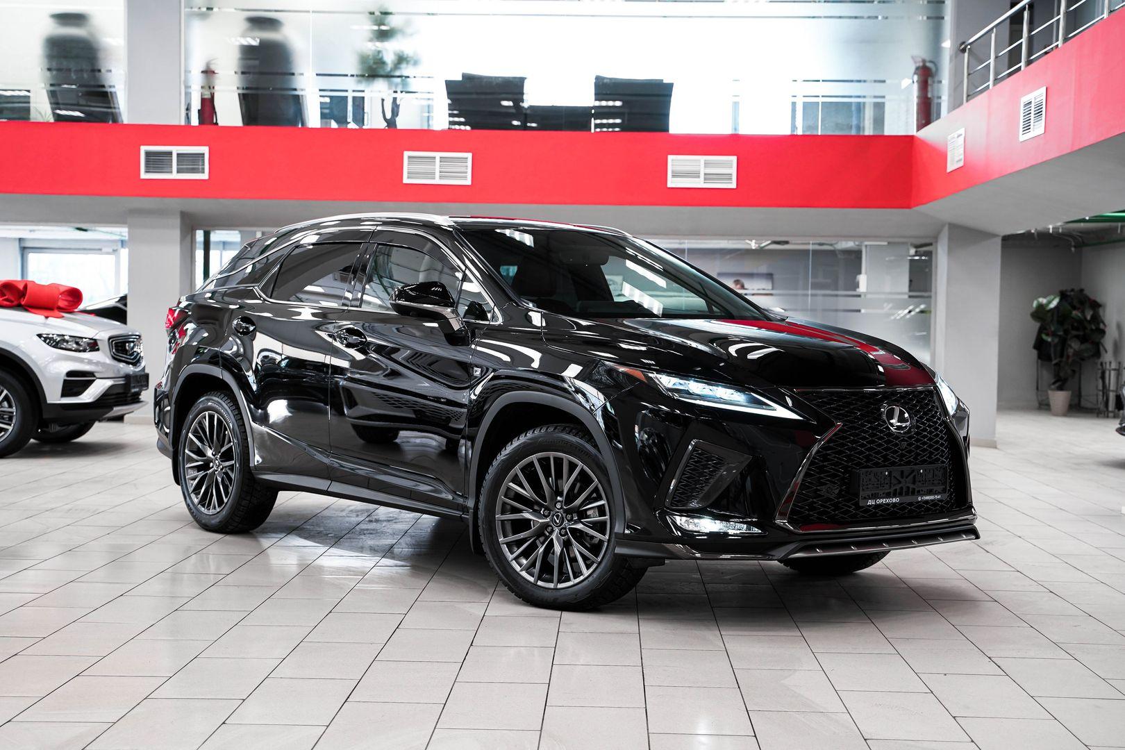 Lexus RX 2022, черный, ДЦ Орехово