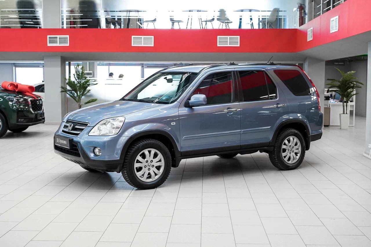 Honda CR-V 2006, голубой, ДЦ Орехово