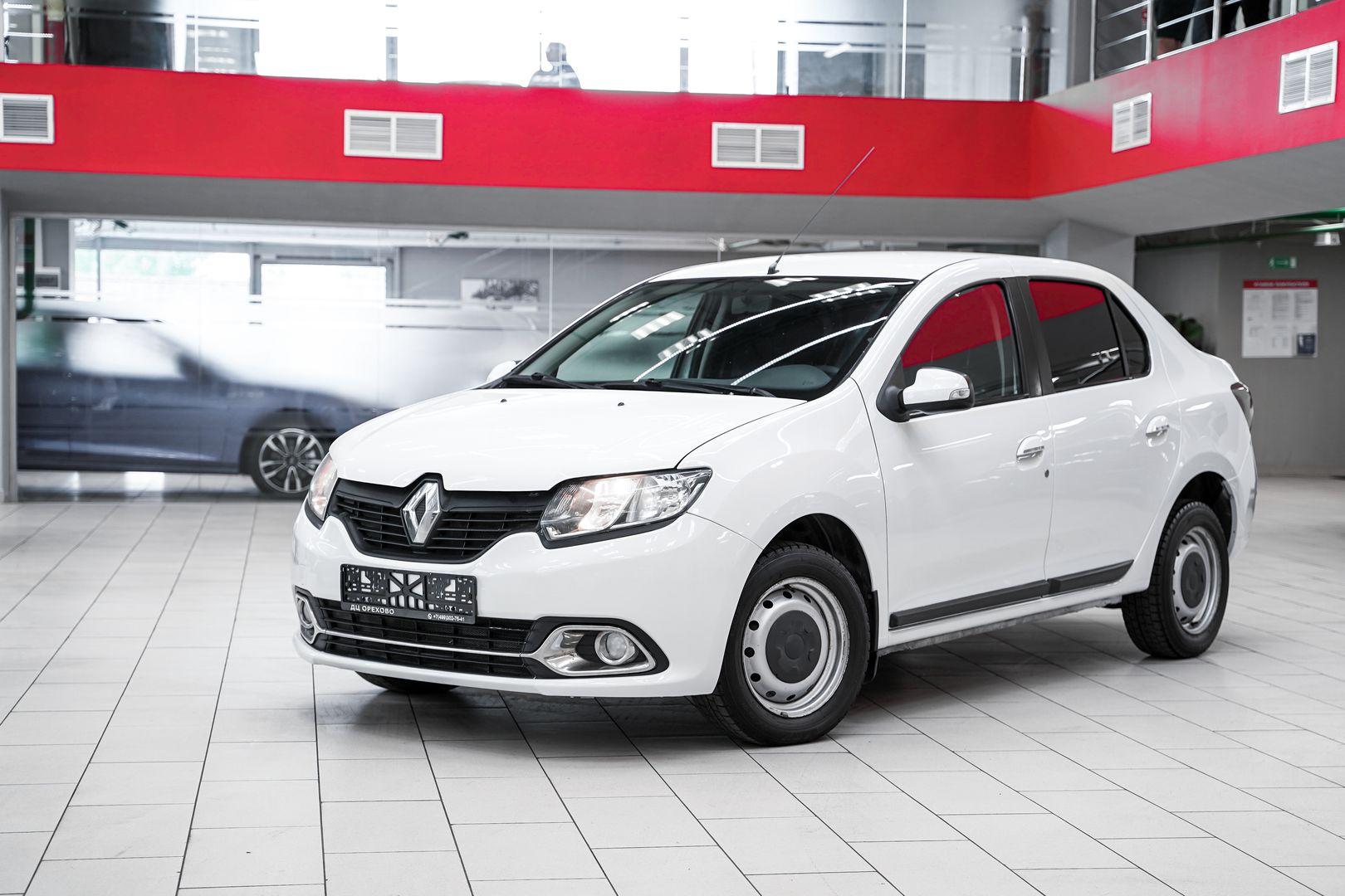 Renault Logan 2014, белый, ДЦ Орехово