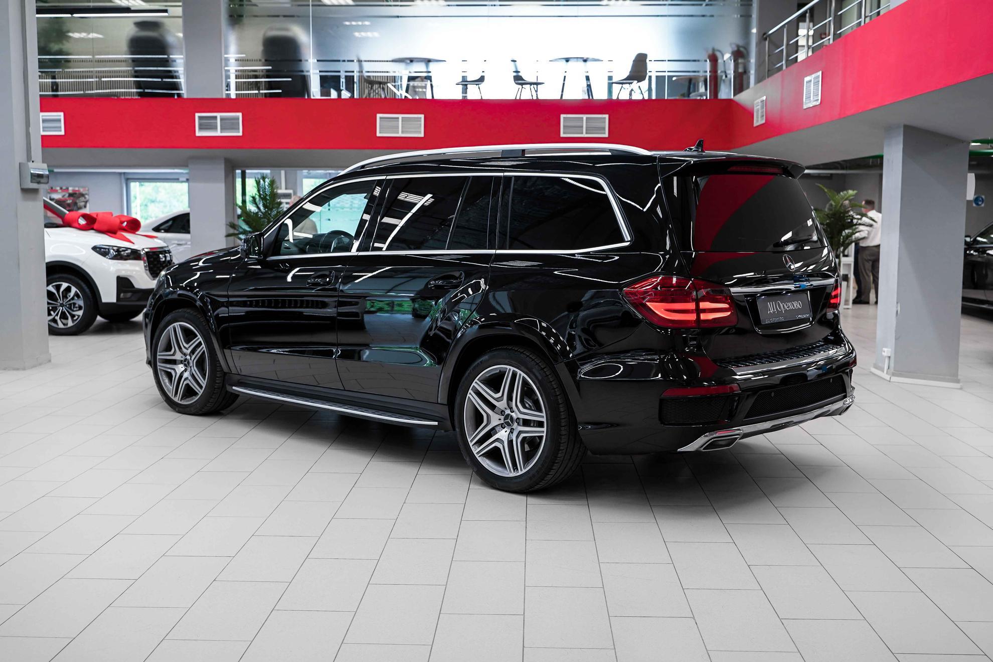 Mercedes-Benz GL-Класс 2013, черный, ДЦ Орехово