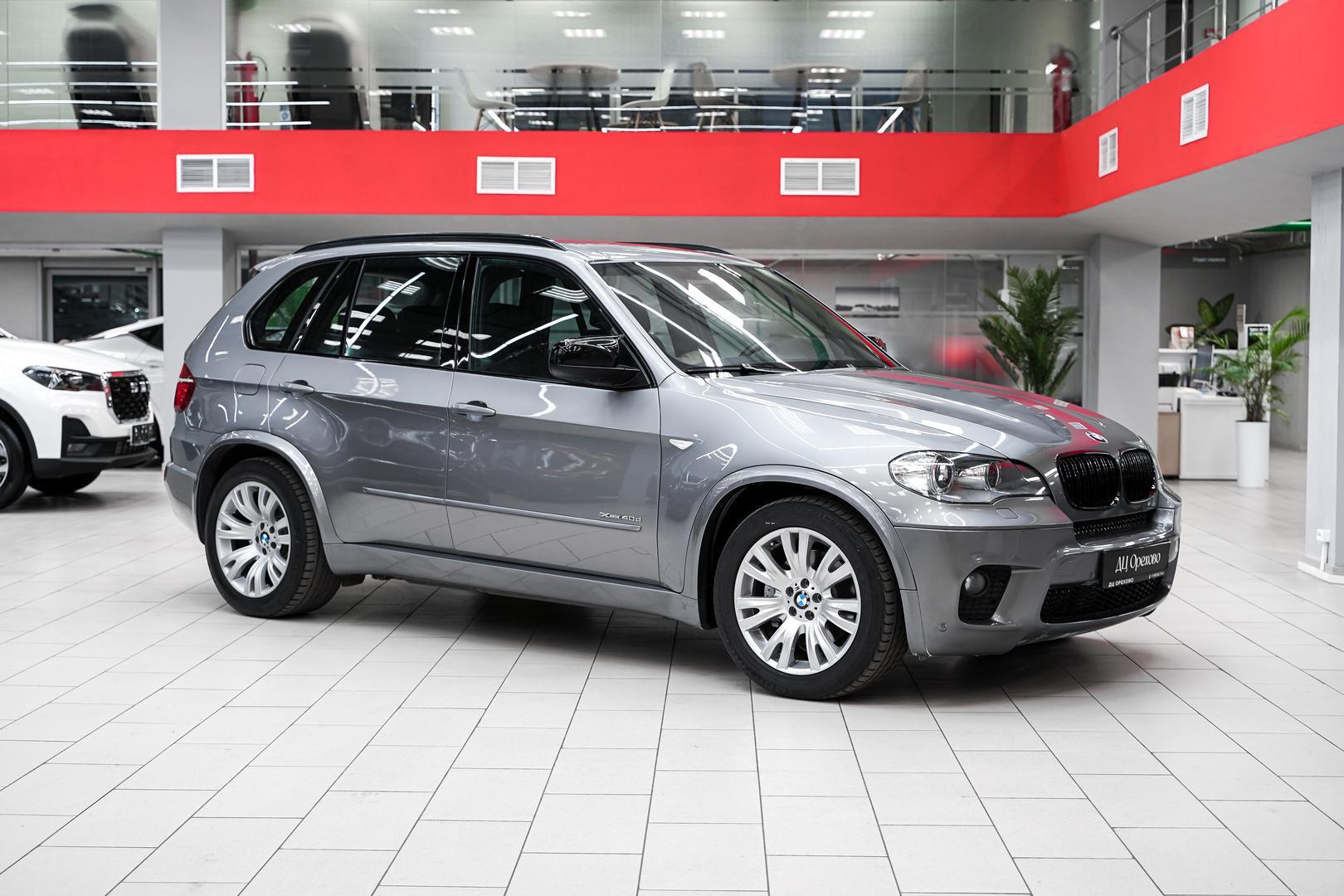 BMW X5 2011, серый, ДЦ Орехово
