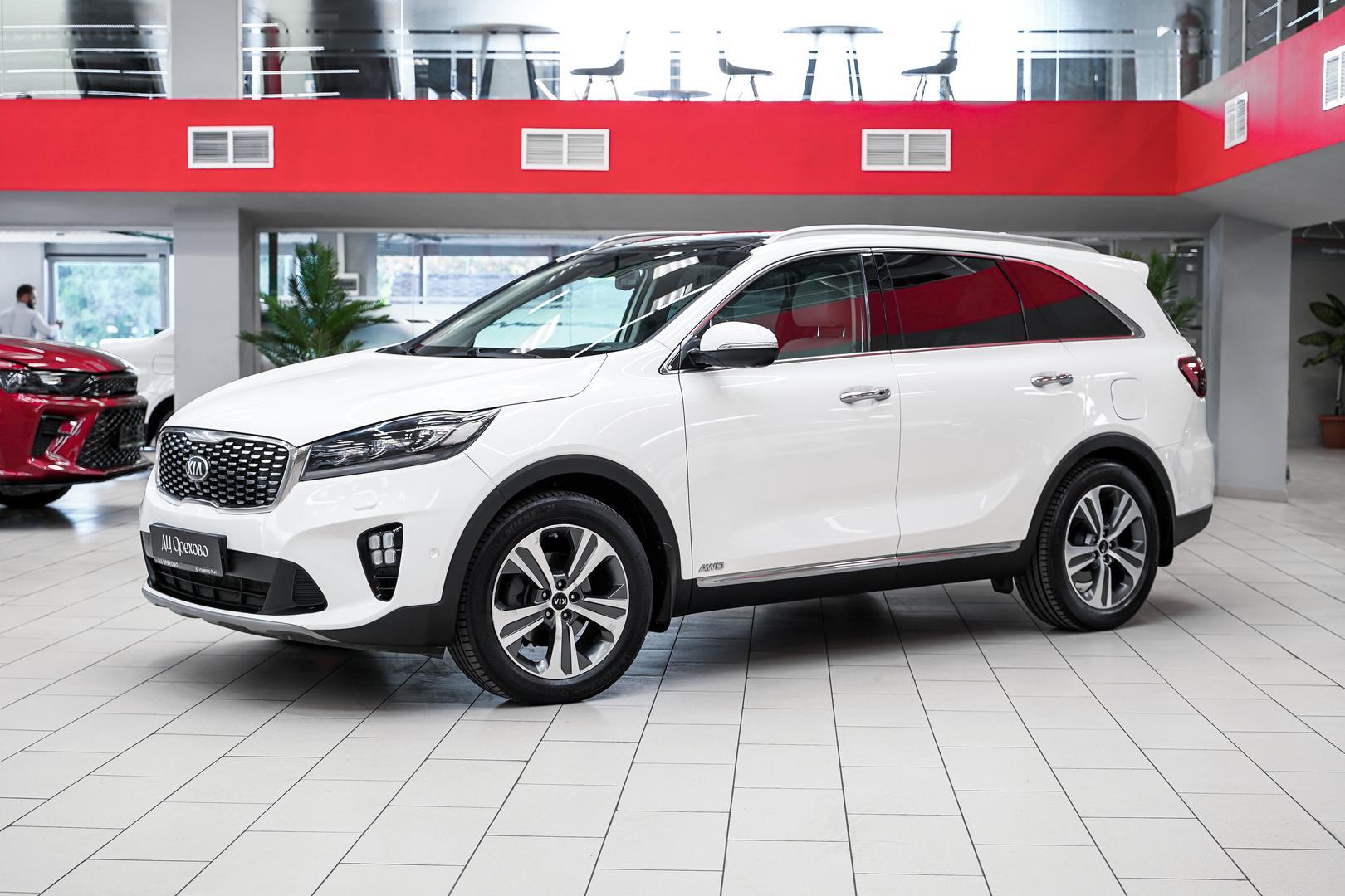 Kia Sorento 2018, белый, ДЦ Орехово