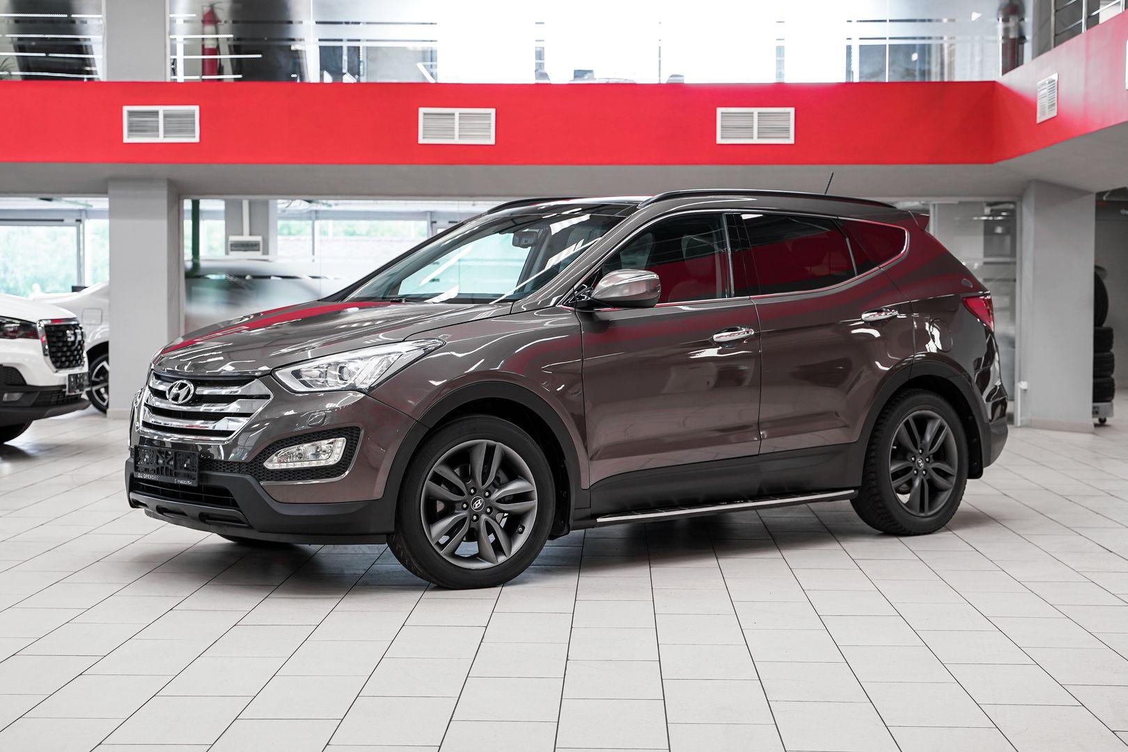 Hyundai Santa Fe 2012, коричневый, ДЦ Орехово