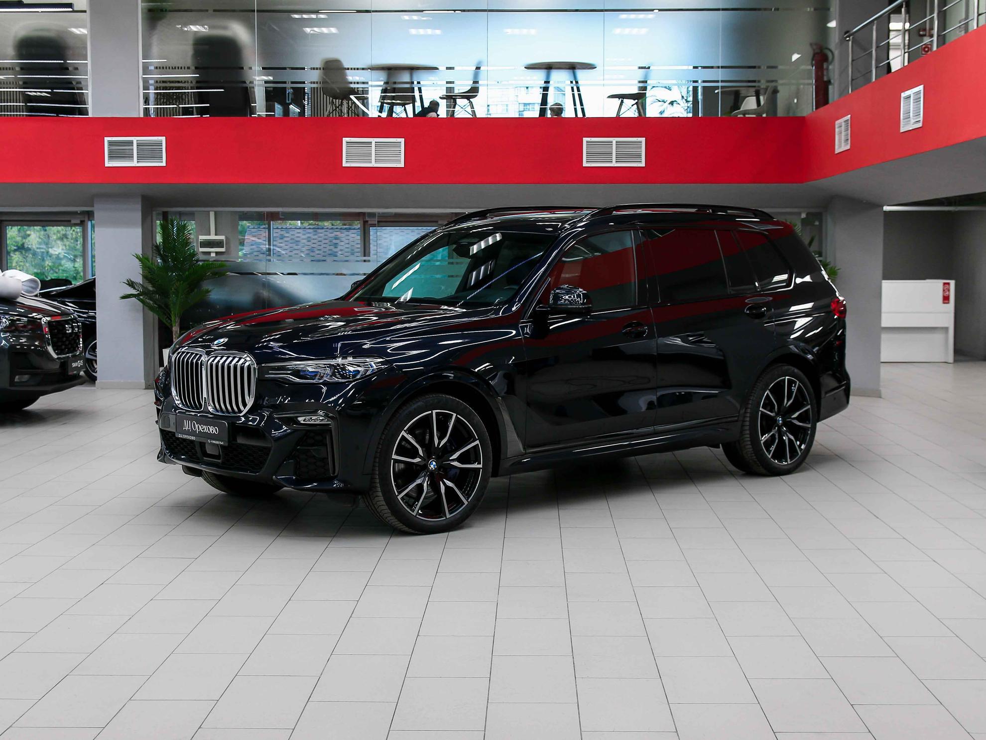 BMW X7 2020, черный, ДЦ Орехово