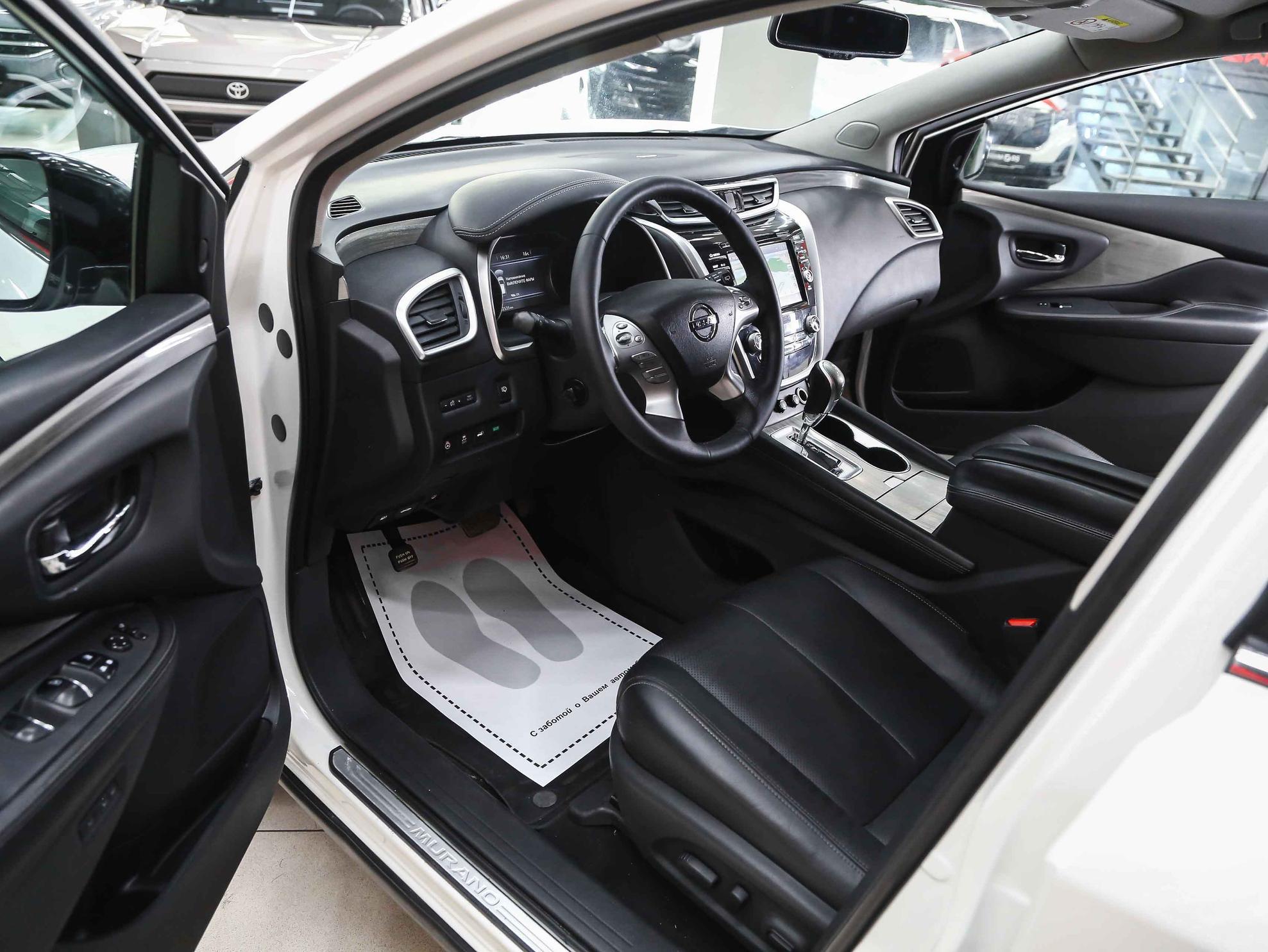Nissan Murano 2017, белый, ДЦ Орехово