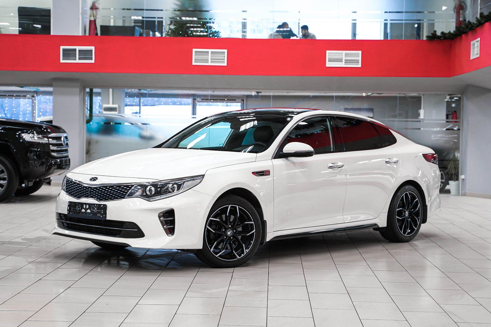 Kia Optima 2017, белый, ДЦ Орехово
