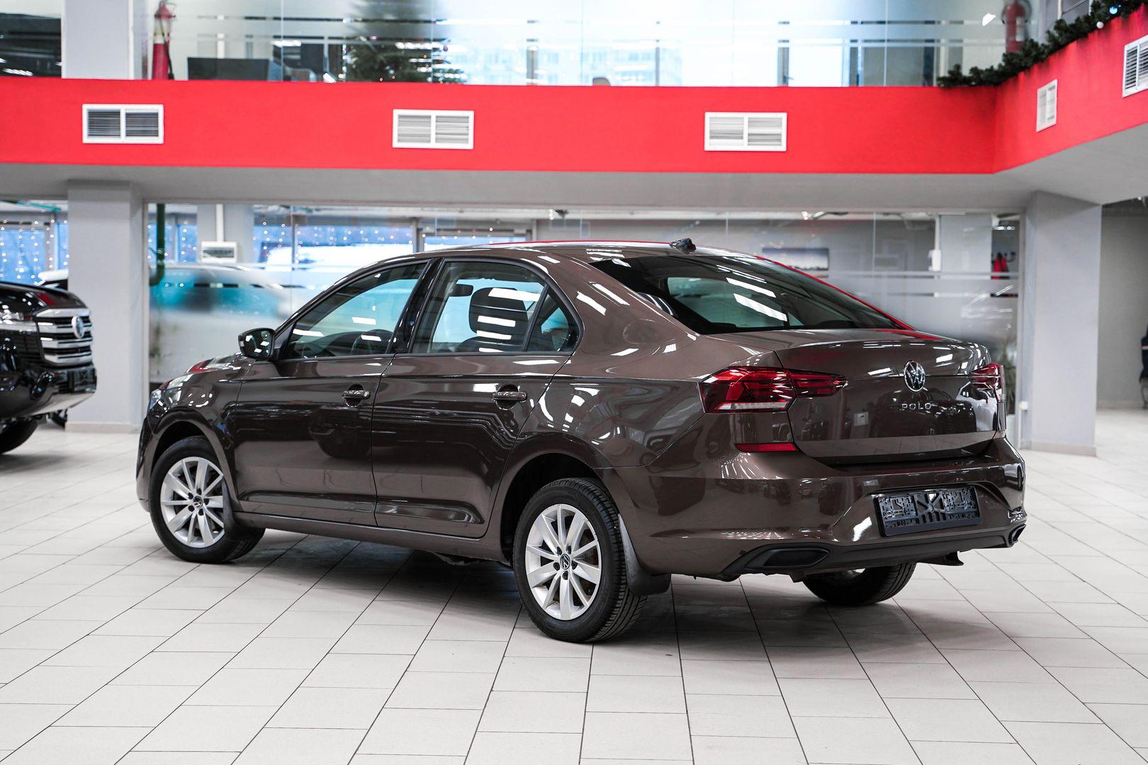 Volkswagen Polo 2021, коричневый, ДЦ Орехово