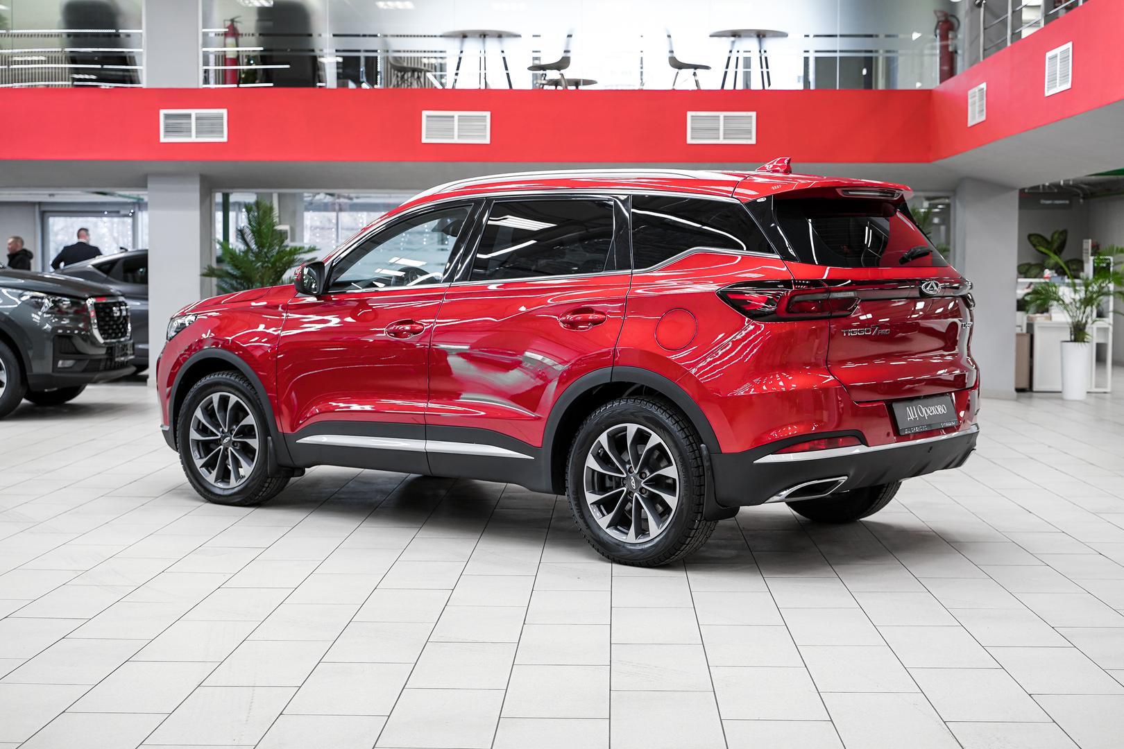 Chery Tiggo 7 Pro 2021, красный, ДЦ Орехово