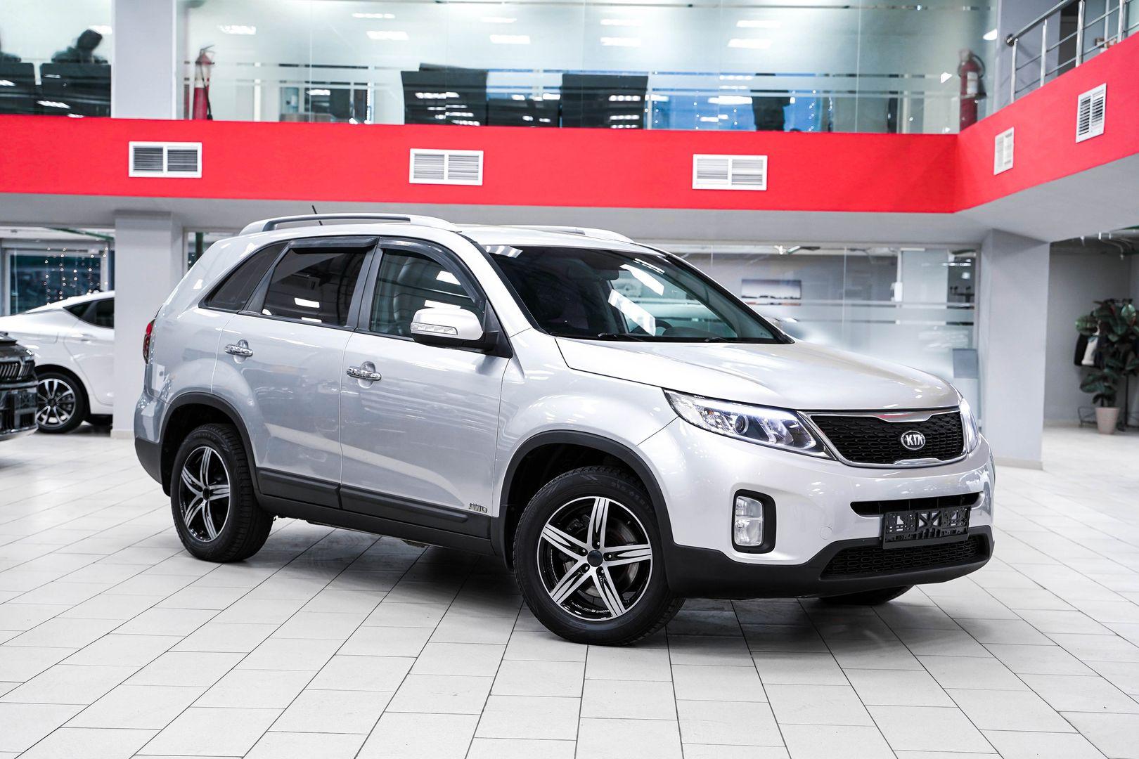 Kia Sorento 2014, серебряный, ДЦ Орехово