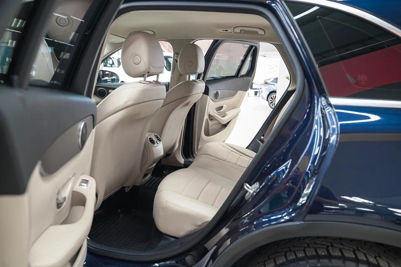 Mercedes-Benz GLC 2016, синий, ДЦ Орехово