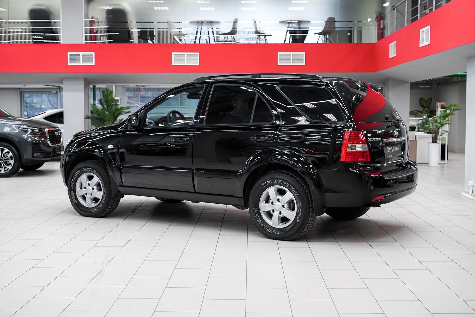Kia Sorento 2008, черный, ДЦ Орехово