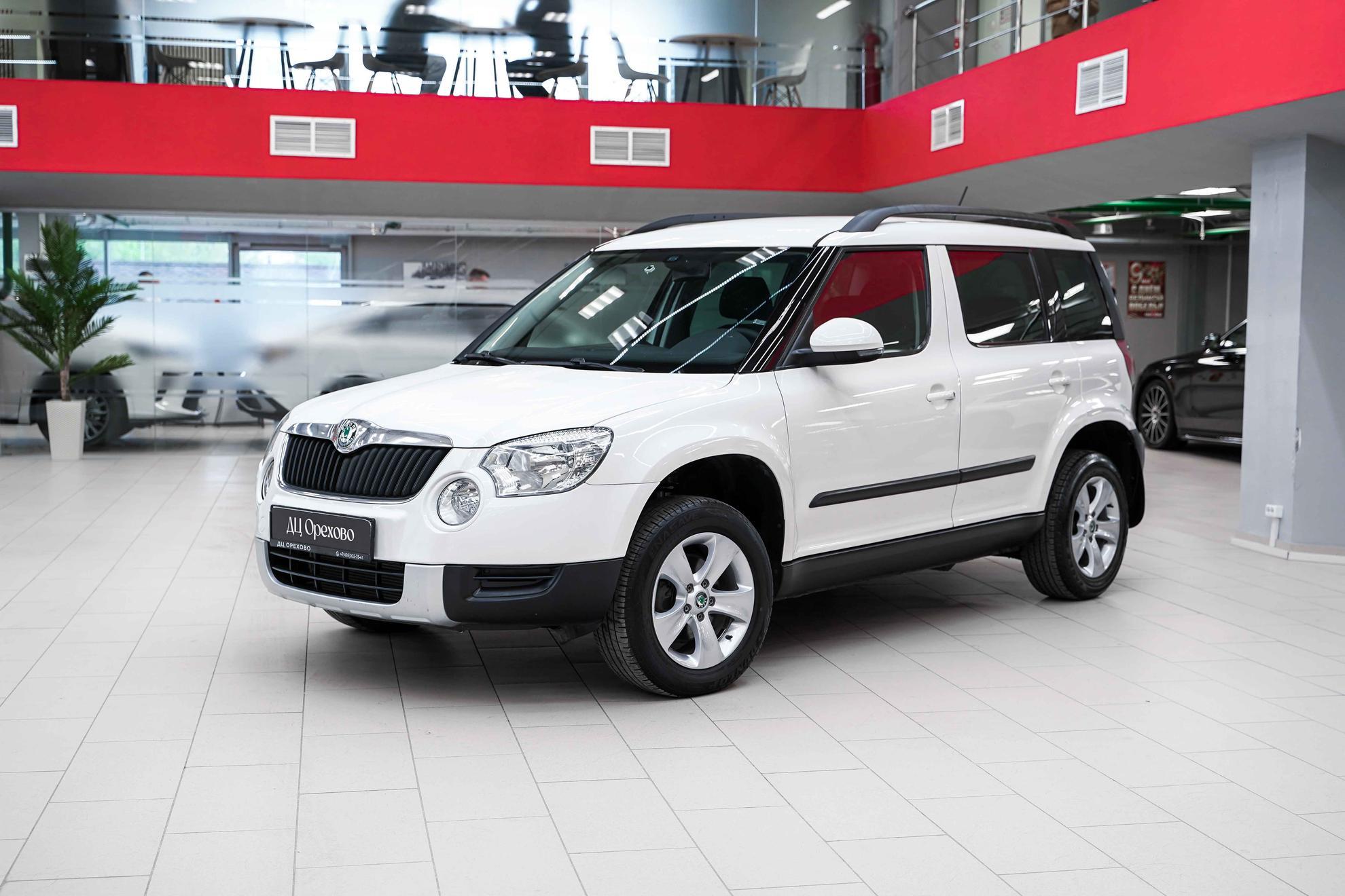 Skoda Yeti 2013, белый, ДЦ Орехово