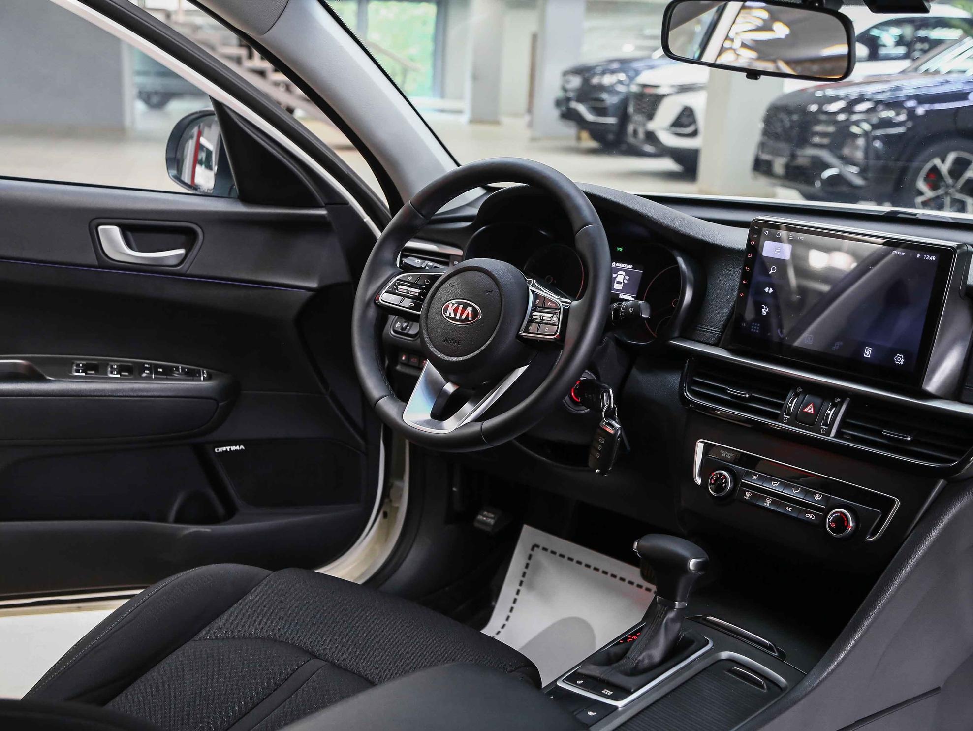 Kia Optima 2019, белый, ДЦ Орехово