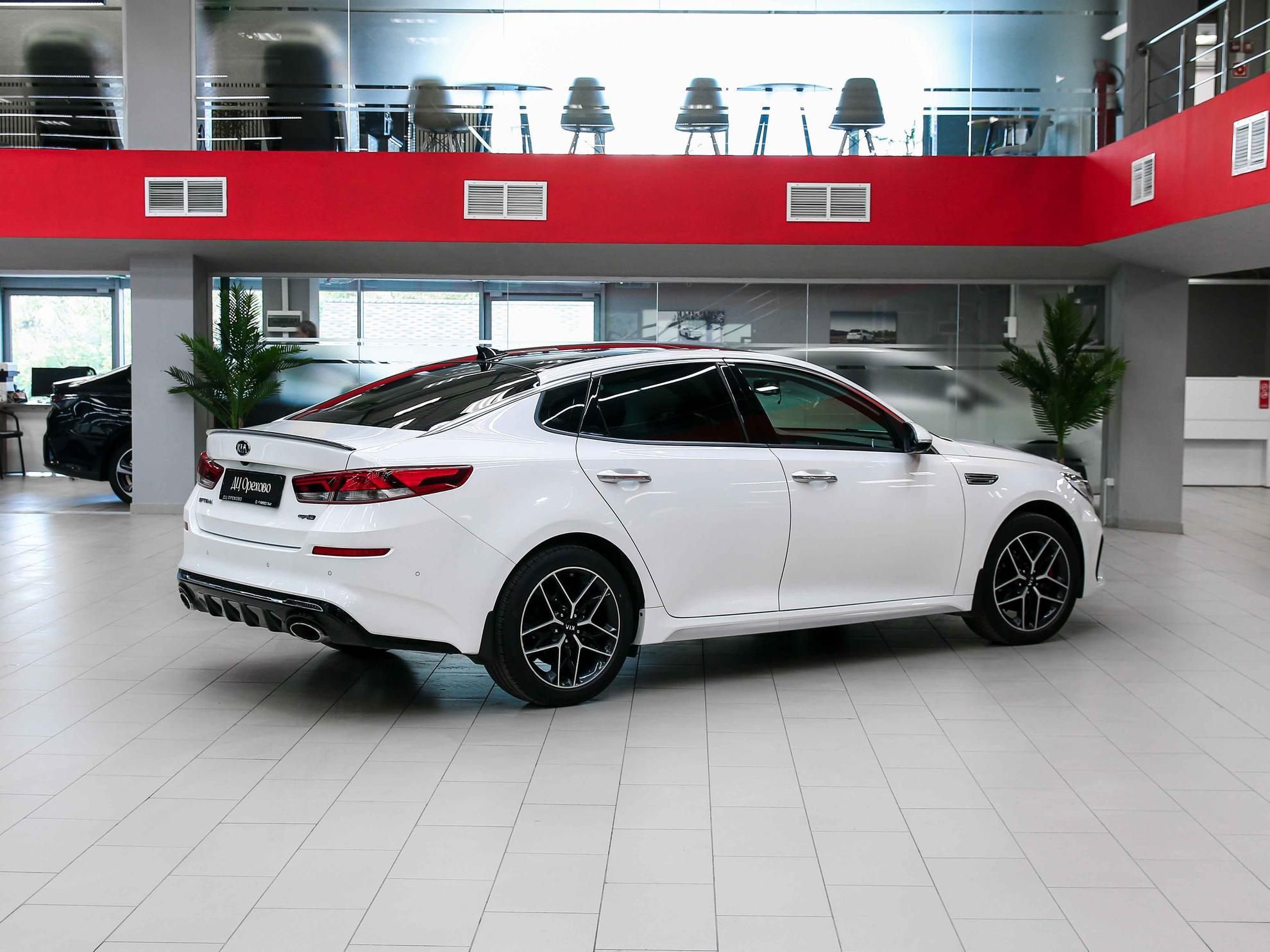Kia Optima 2018, белый, ДЦ Орехово