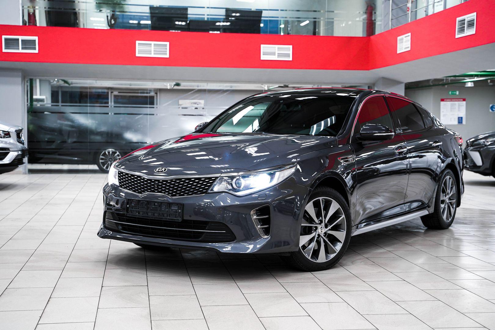 Kia Optima 2017, серый, ДЦ Орехово