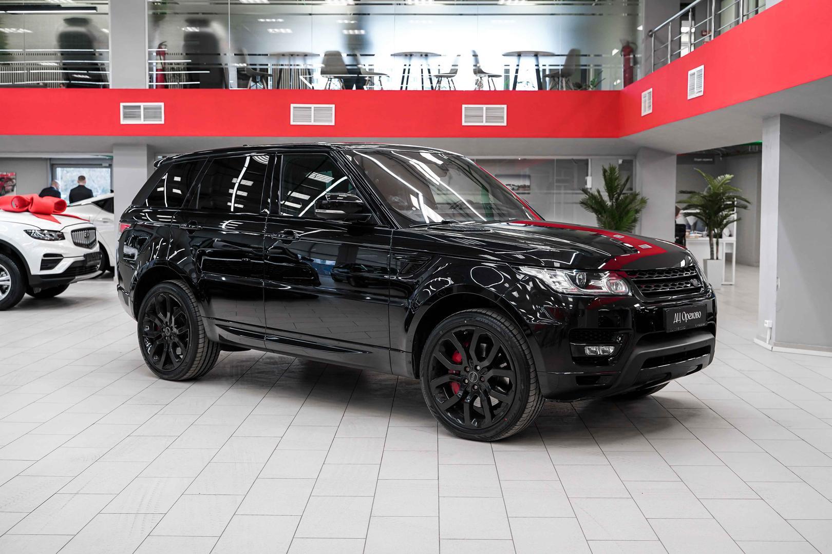 Land Rover Range Rover Sport 2016, черный, ДЦ Орехово