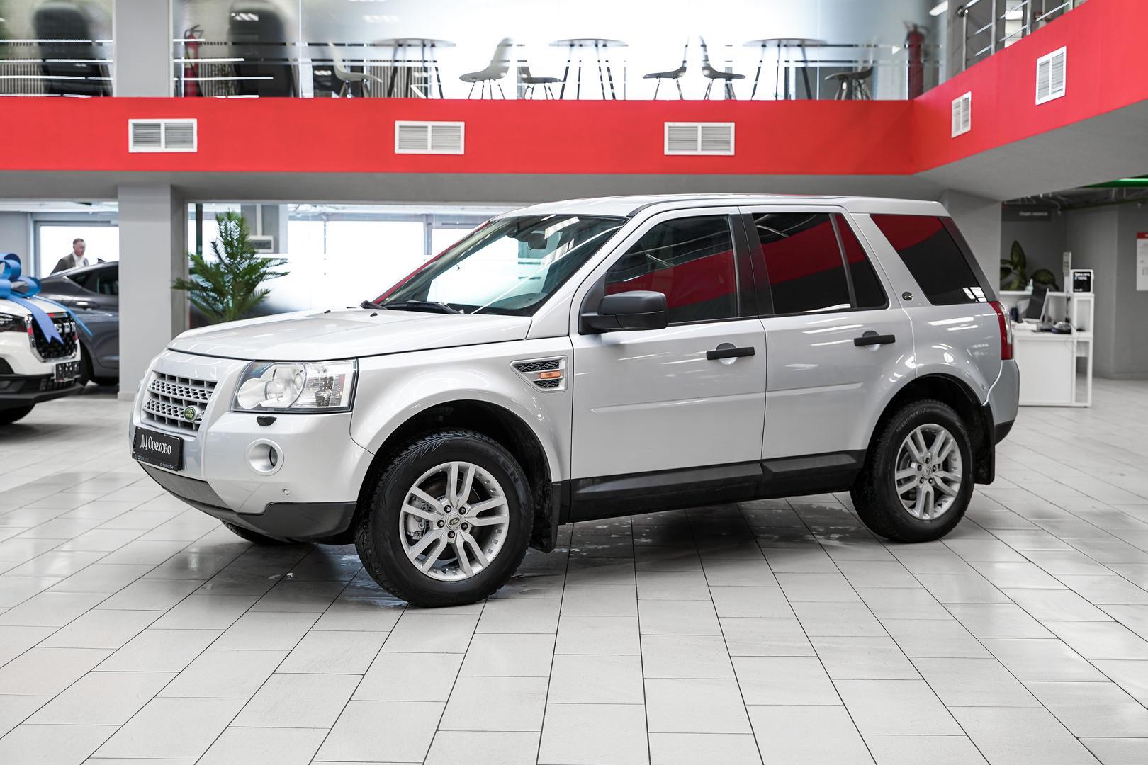 Land Rover Freelander 2007, серебряный, ДЦ Орехово