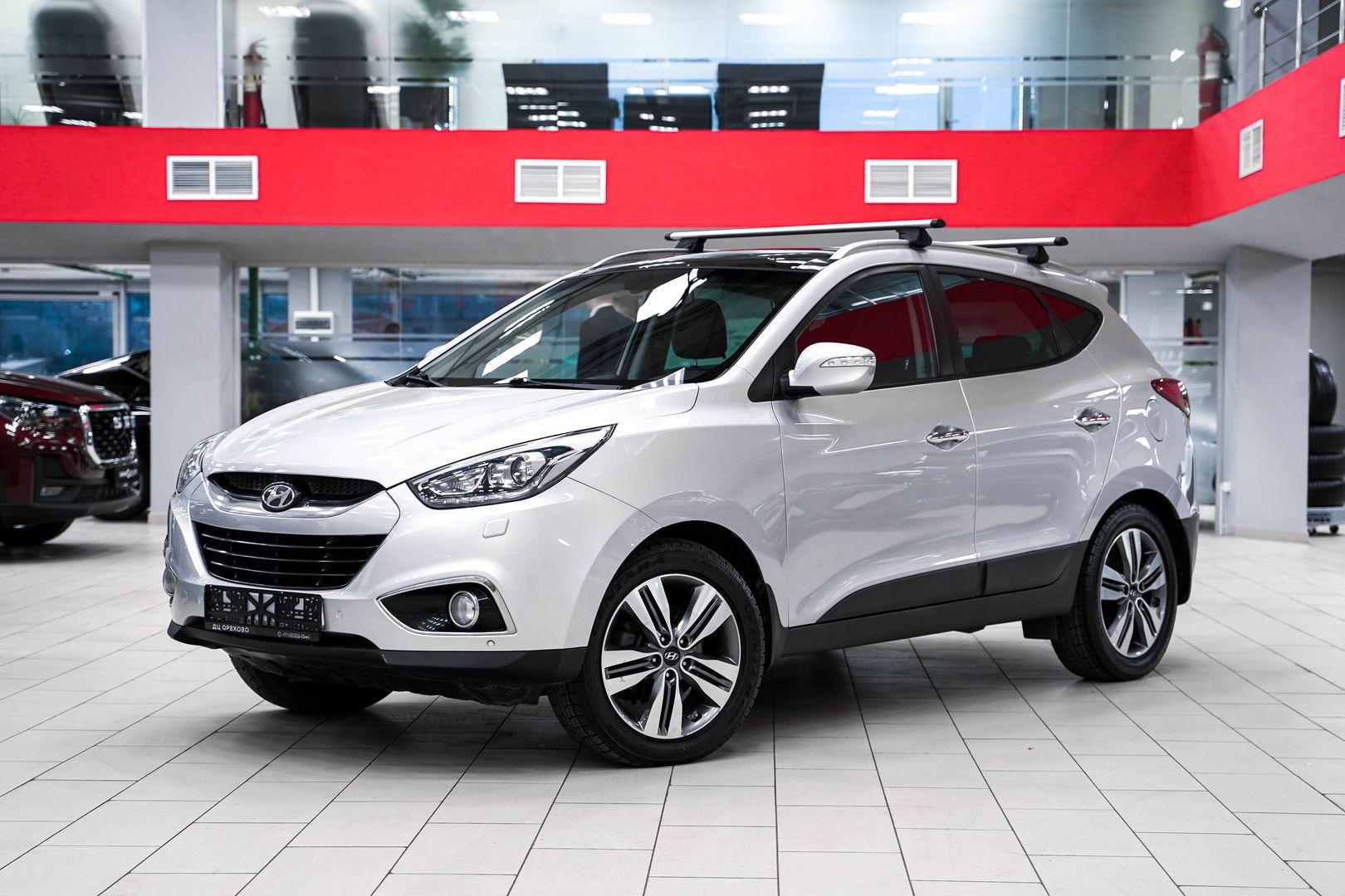 Hyundai ix35 2014, серебряный, ДЦ Орехово