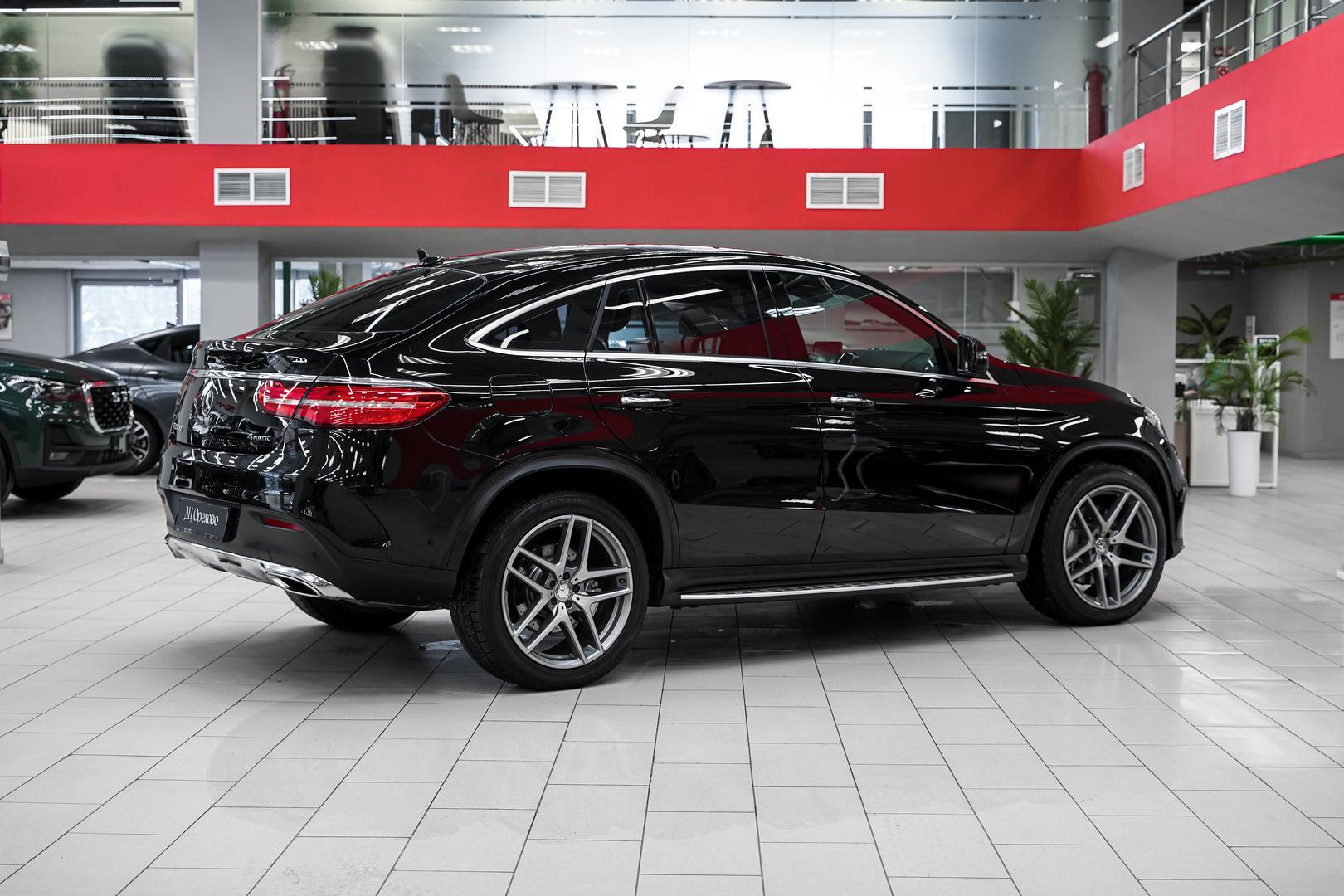 Mercedes-Benz GLE Coupe 2017, черный, ДЦ Орехово