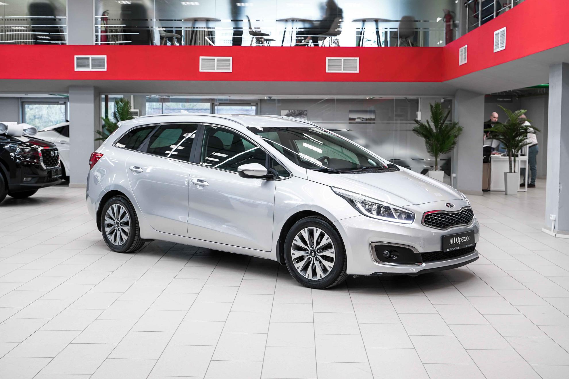 Kia Ceed 2018, серебряный, ДЦ Орехово