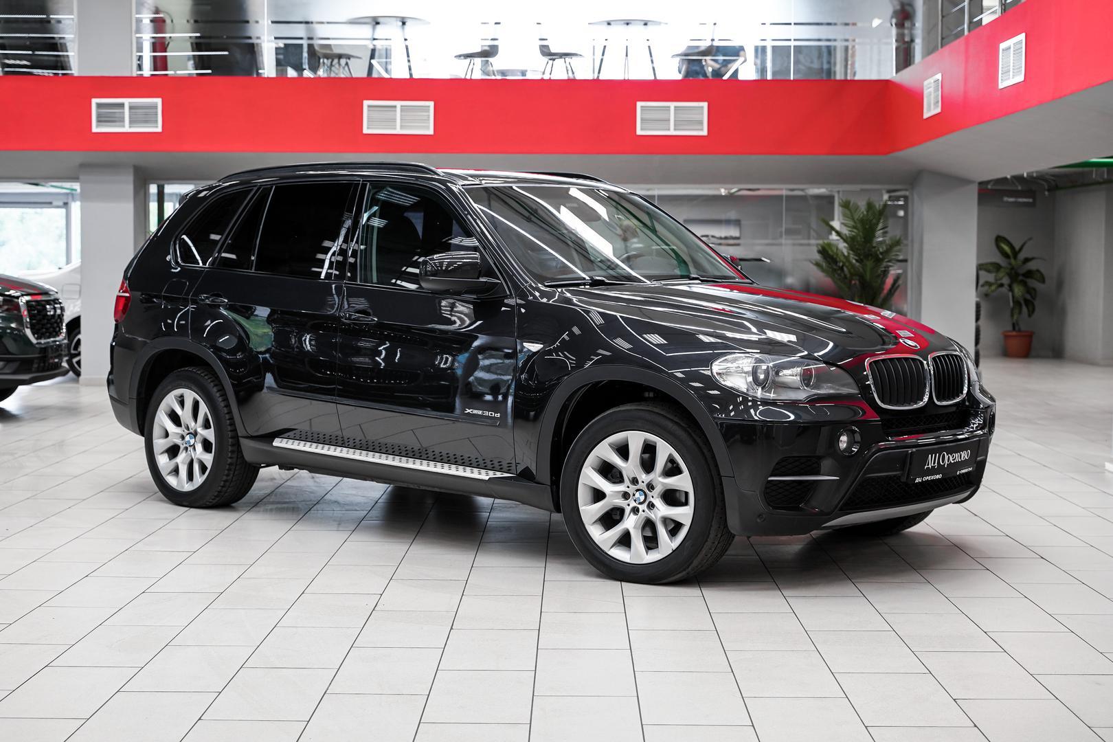 BMW X5 2013, черный, ДЦ Орехово