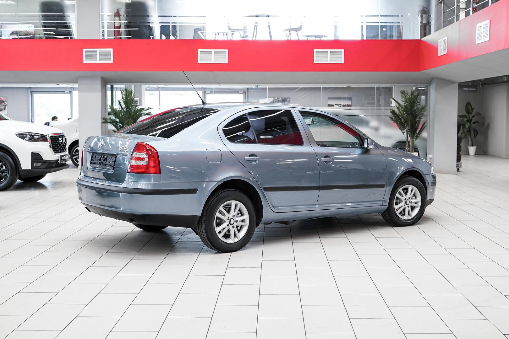 Skoda Octavia 2008, синий, ДЦ Орехово