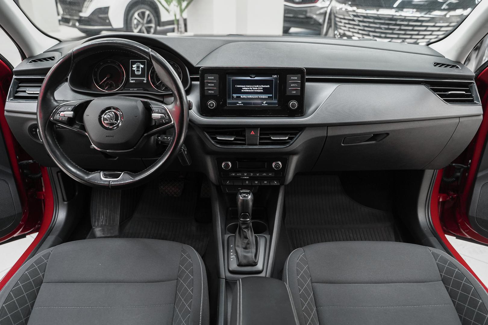 Skoda Rapid 2020, красный, ДЦ Орехово