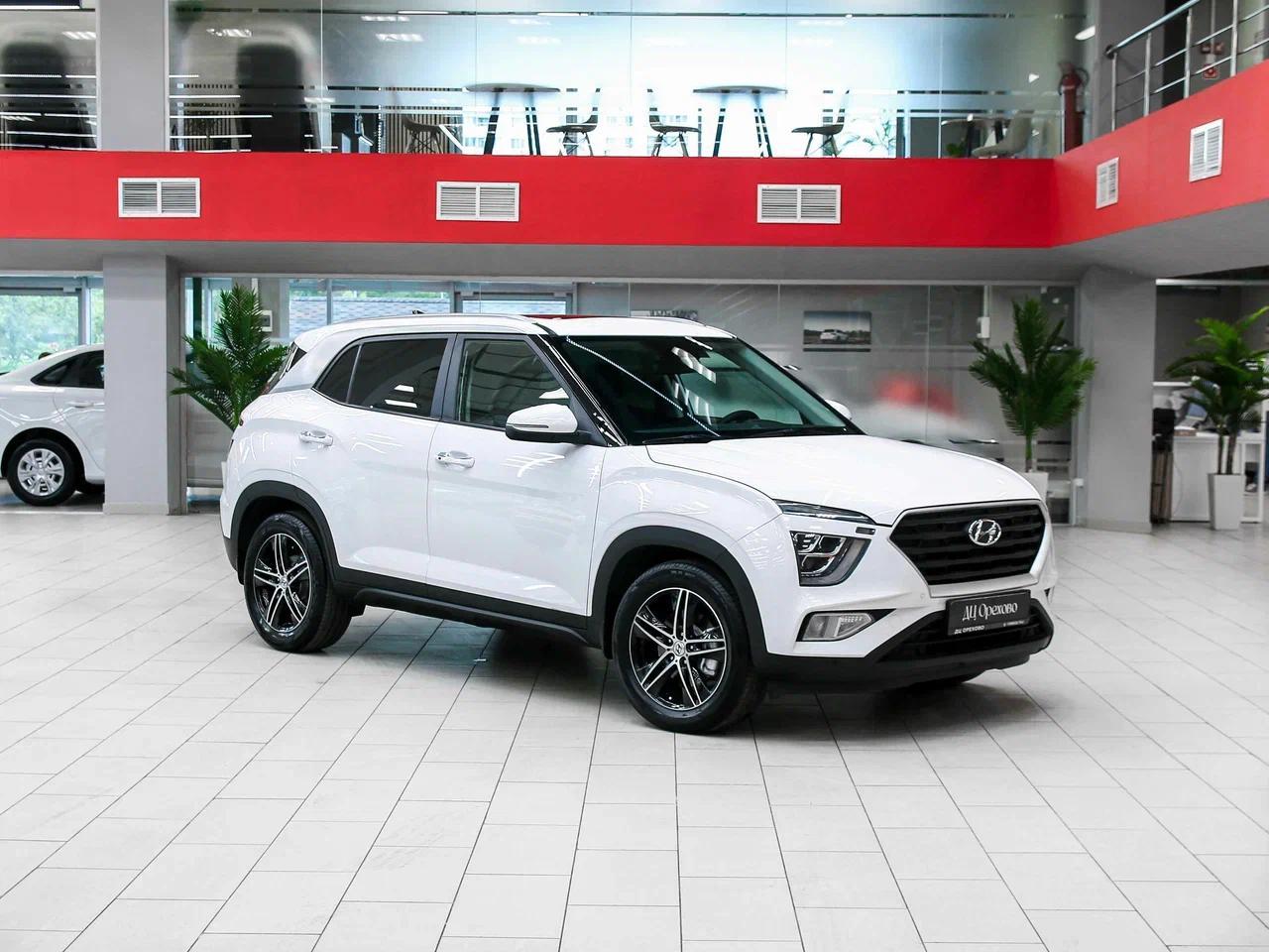 Hyundai Creta 2021, белый, ДЦ Орехово