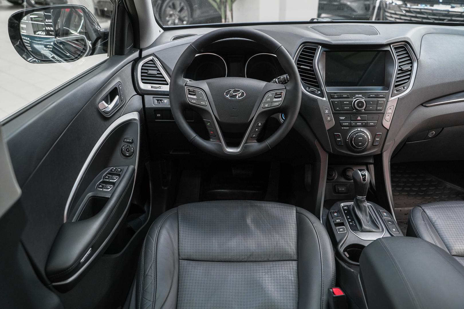 Hyundai Santa Fe 2013, синий, ДЦ Орехово