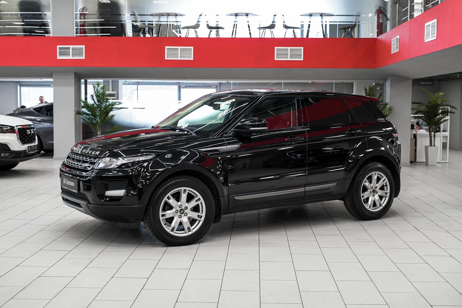 Land Rover Range Rover Evoque 2013, черный, ДЦ Орехово