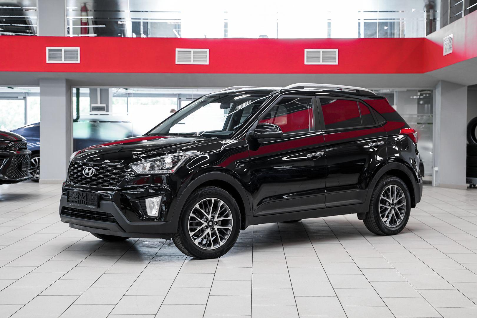 Hyundai Creta 2021, черный, ДЦ Орехово