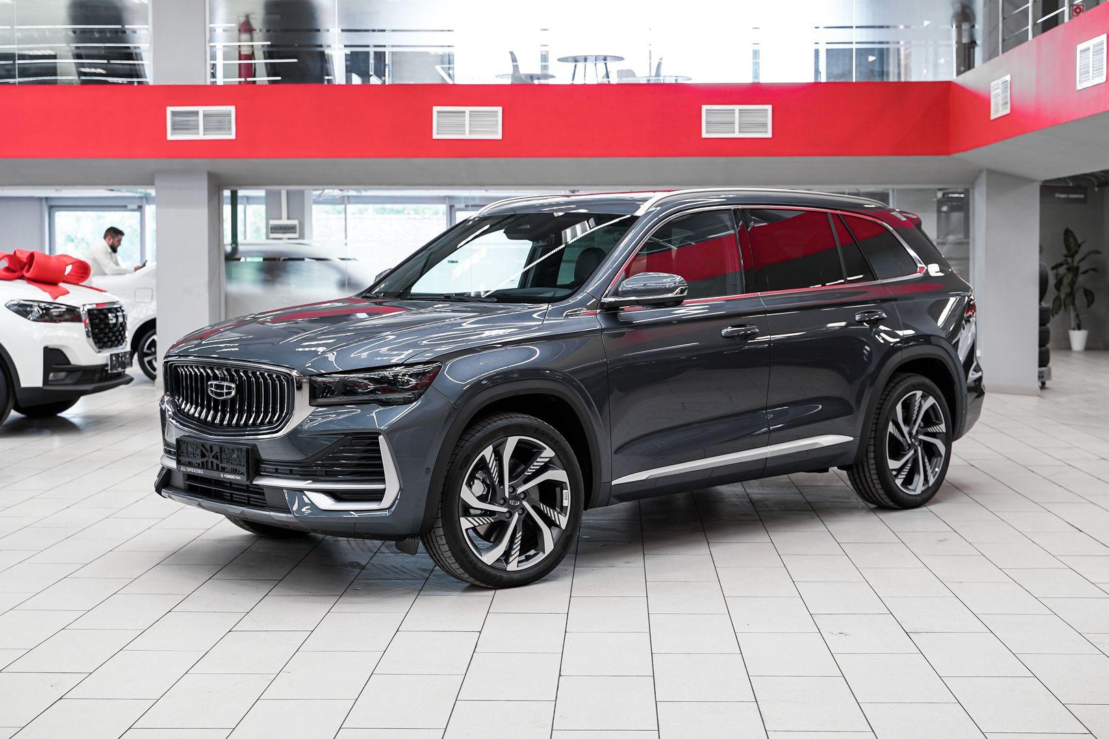 Geely Monjaro 2024, серый, ДЦ Орехово