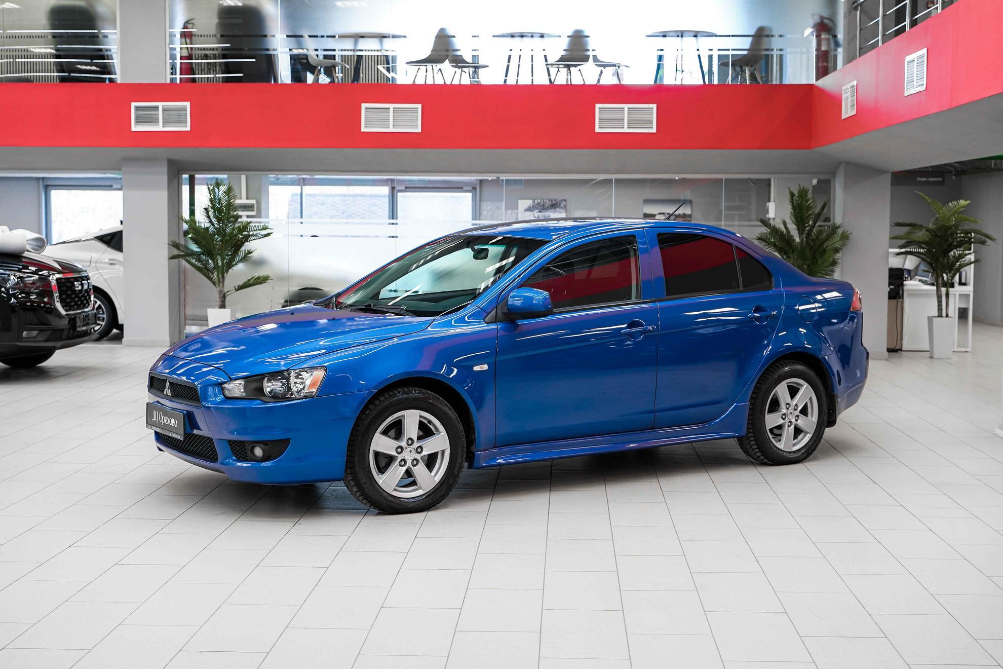 Mitsubishi Lancer 2008, синий, ДЦ Орехово