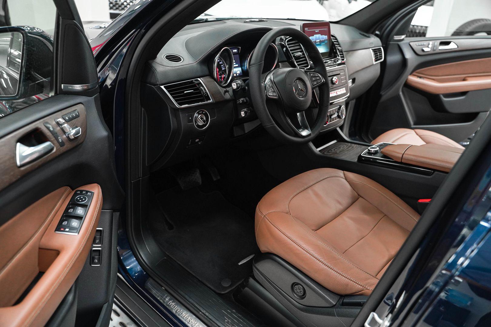 Mercedes-Benz GLS 2016, синий, ДЦ Орехово