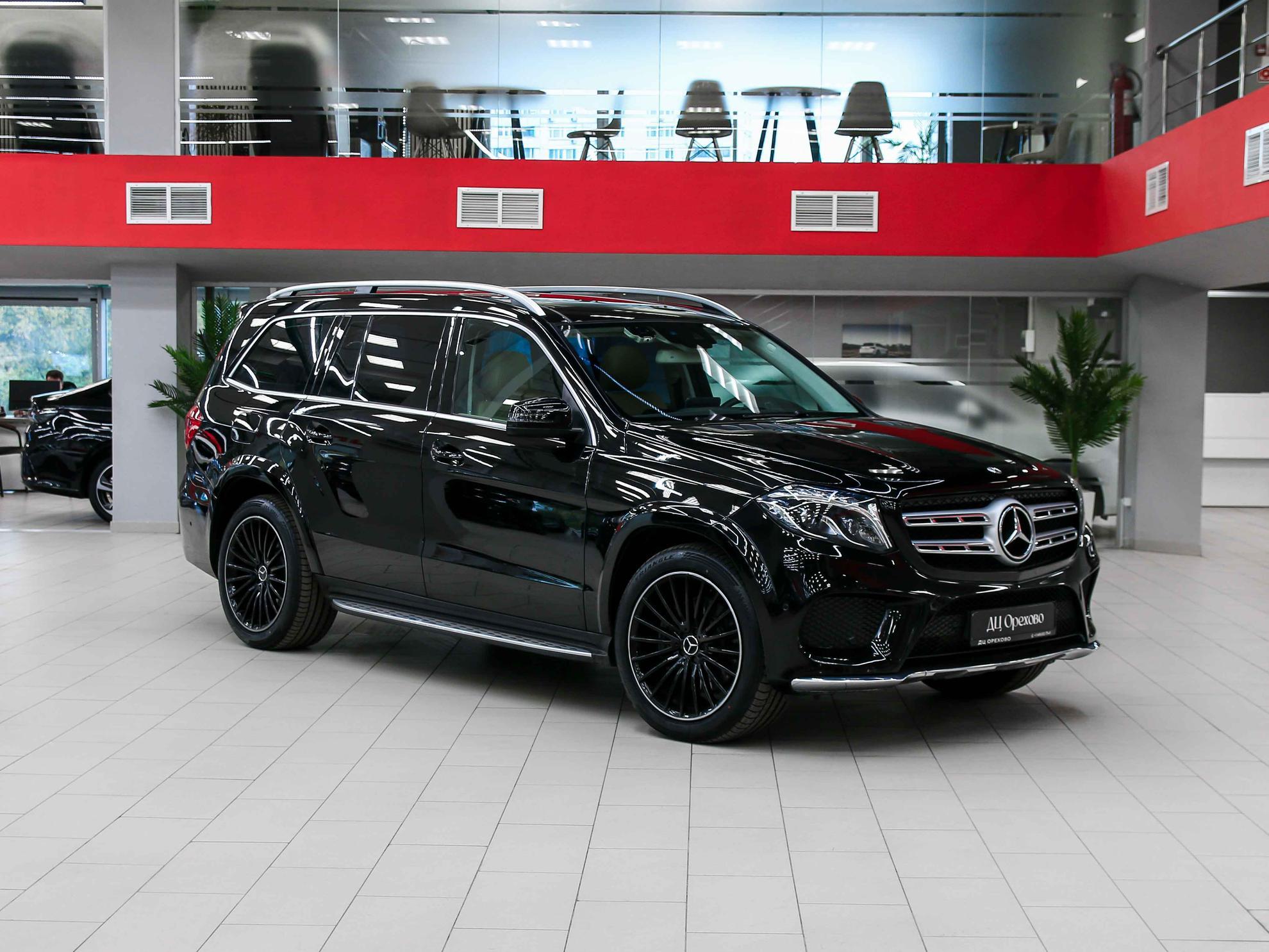 Mercedes-Benz GLS 2018, черный, ДЦ Орехово
