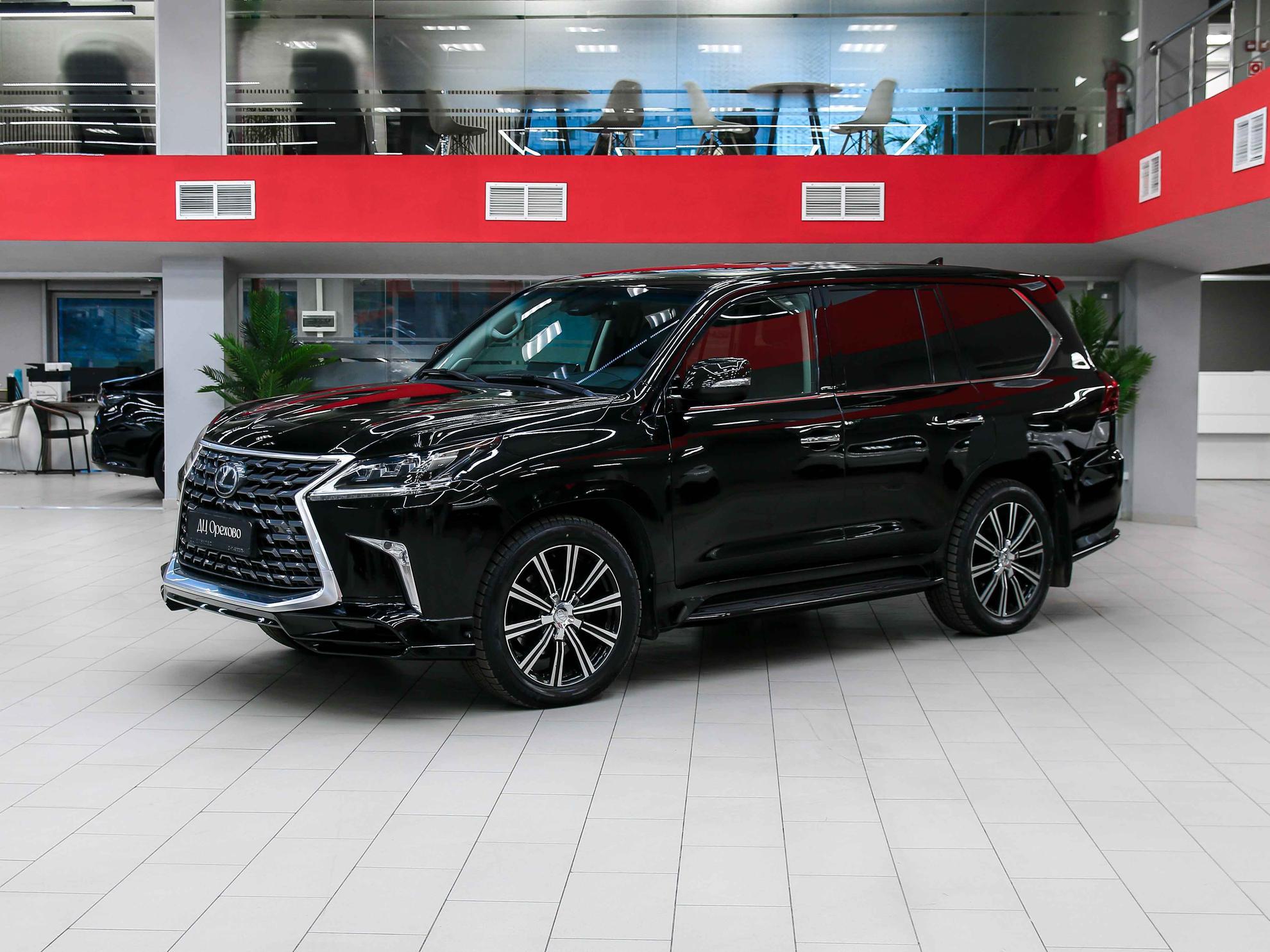 Lexus LX 2015, черный, ДЦ Орехово