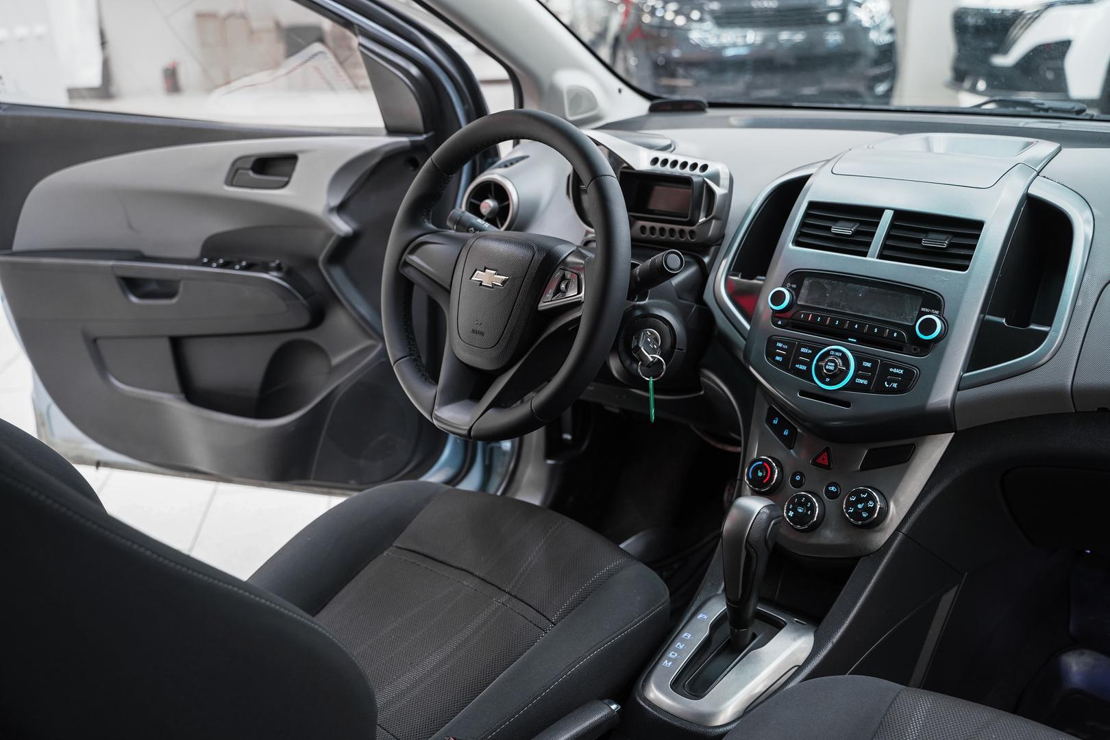 Chevrolet Aveo 2012, голубой, ДЦ Орехово
