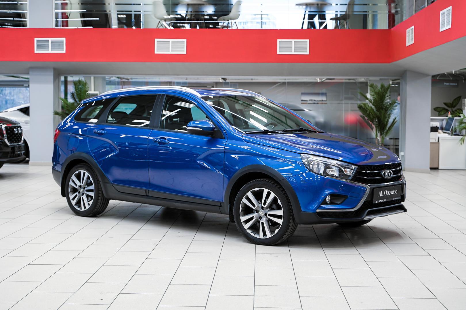 LADA (ВАЗ) Vesta 2020, синий, ДЦ Орехово