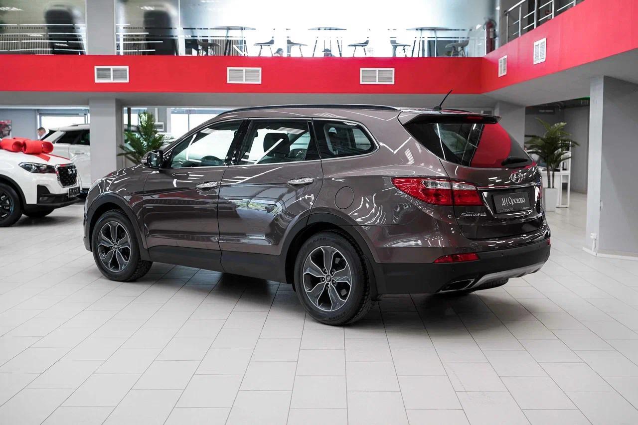Hyundai Santa Fe 2014, коричневый, ДЦ Орехово