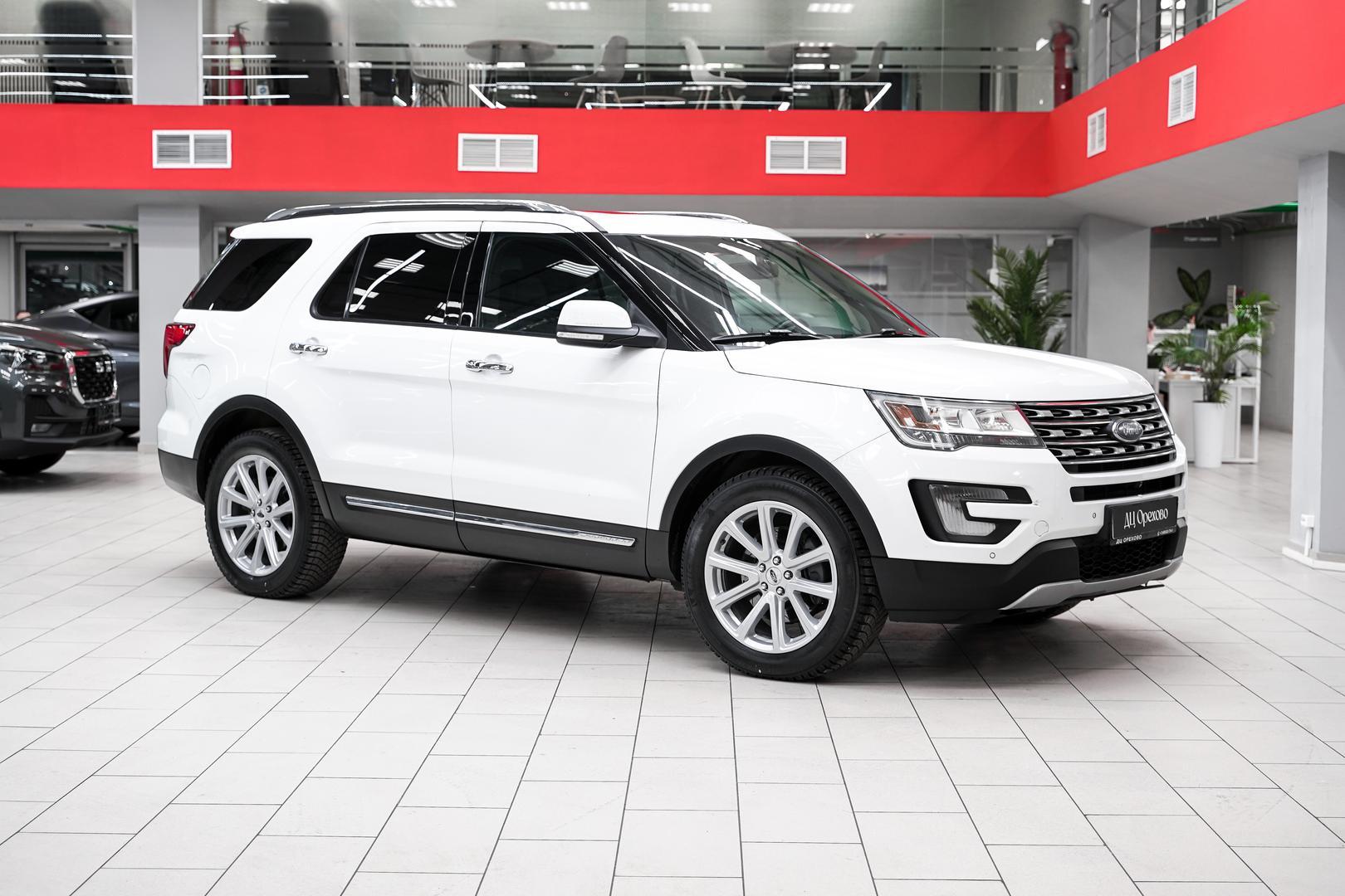 Ford Explorer 2017, белый, ДЦ Орехово