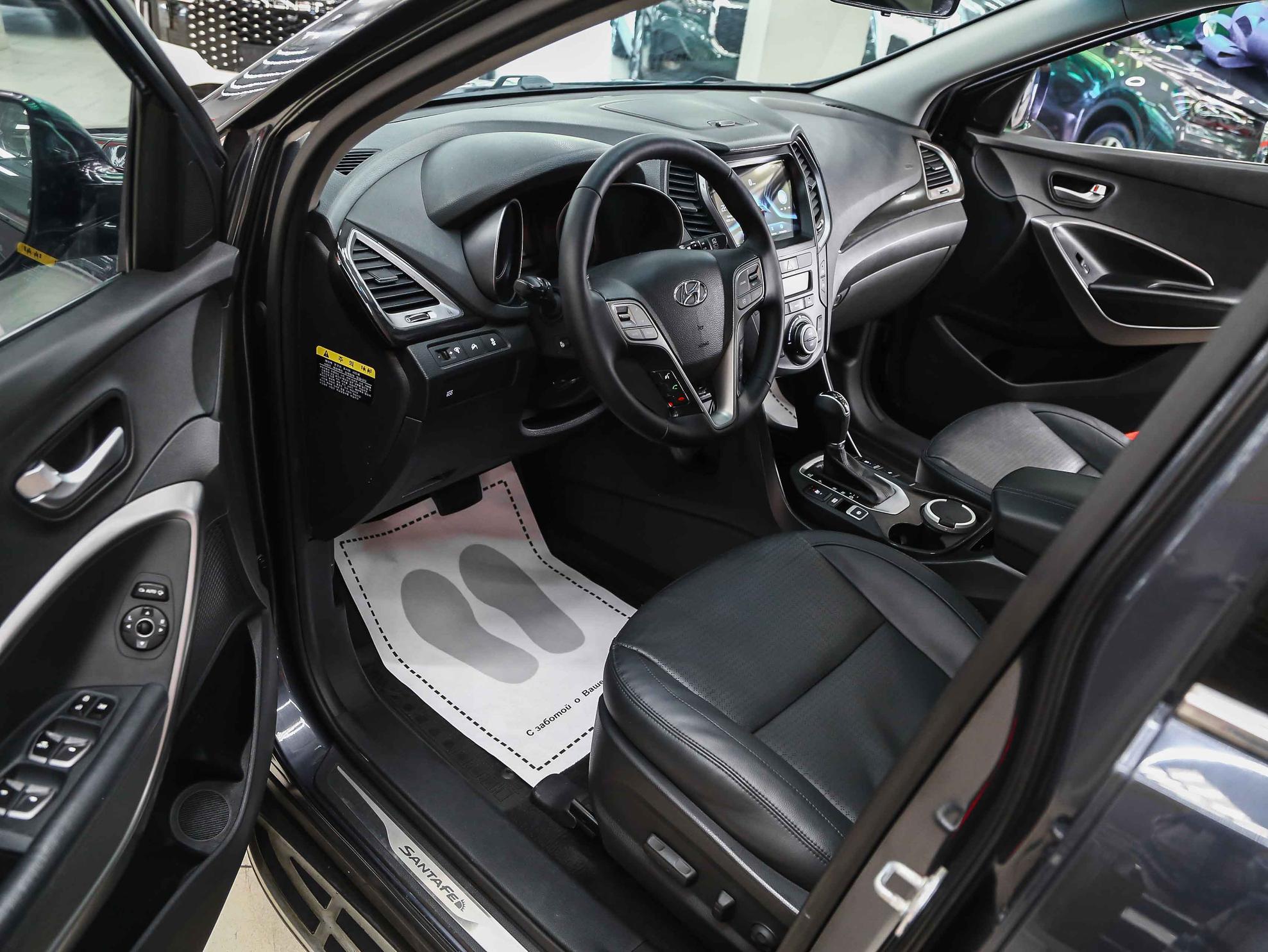 Hyundai Santa Fe 2013, синий, ДЦ Орехово