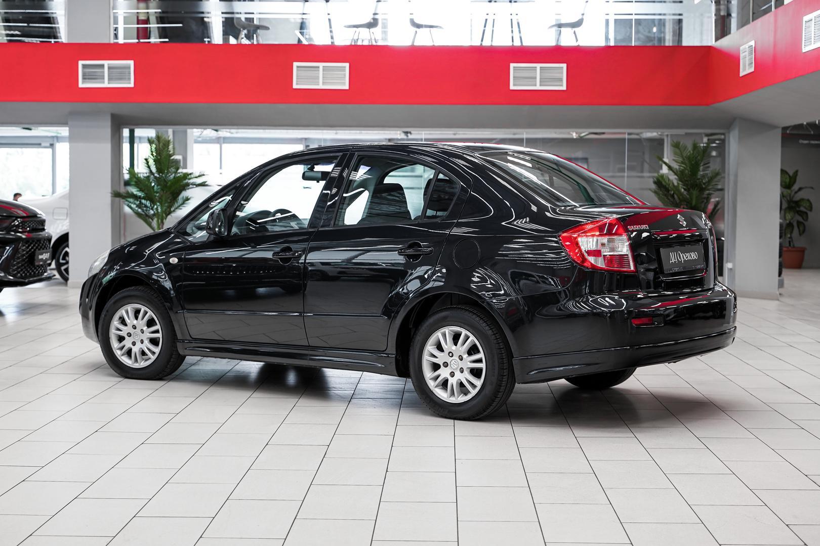 Suzuki SX4 2008, черный, ДЦ Орехово