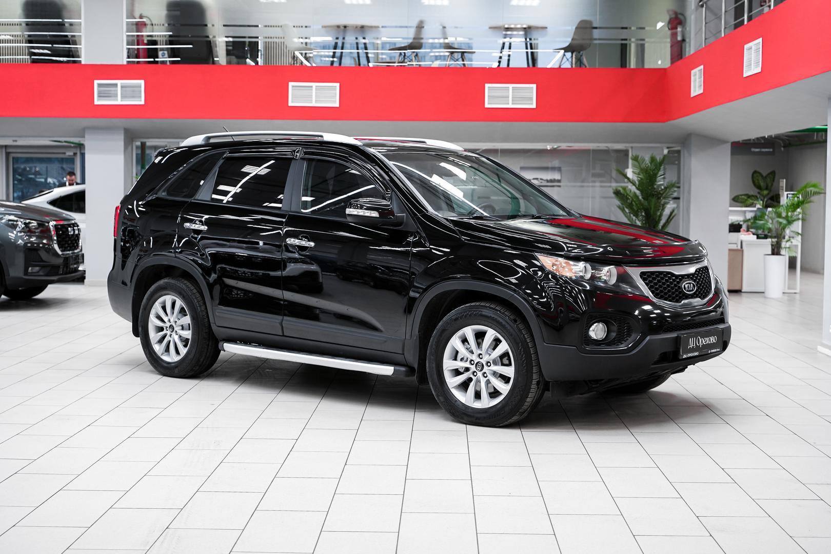 Kia Sorento 2012, черный, ДЦ Орехово