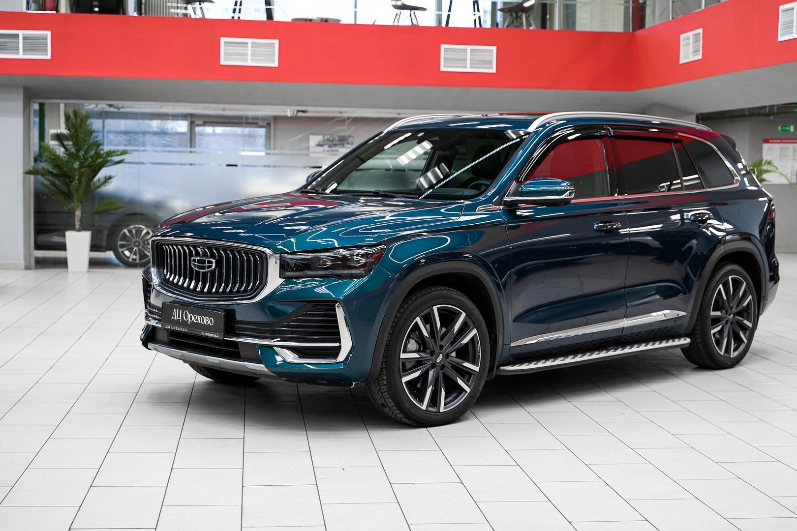 Geely Monjaro 2023, синий, ДЦ Орехово