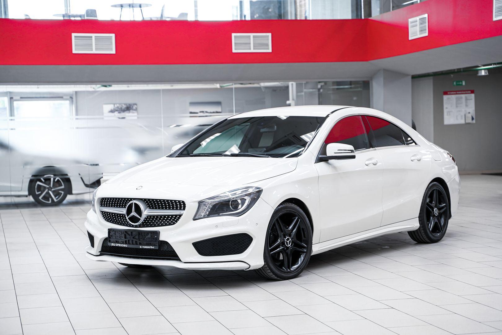 Mercedes-Benz CLA 2014, белый, ДЦ Орехово