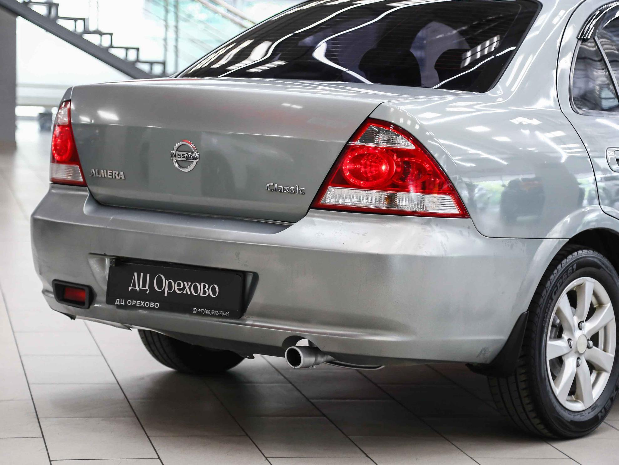 Nissan Almera Classic 2008, серый, ДЦ Орехово