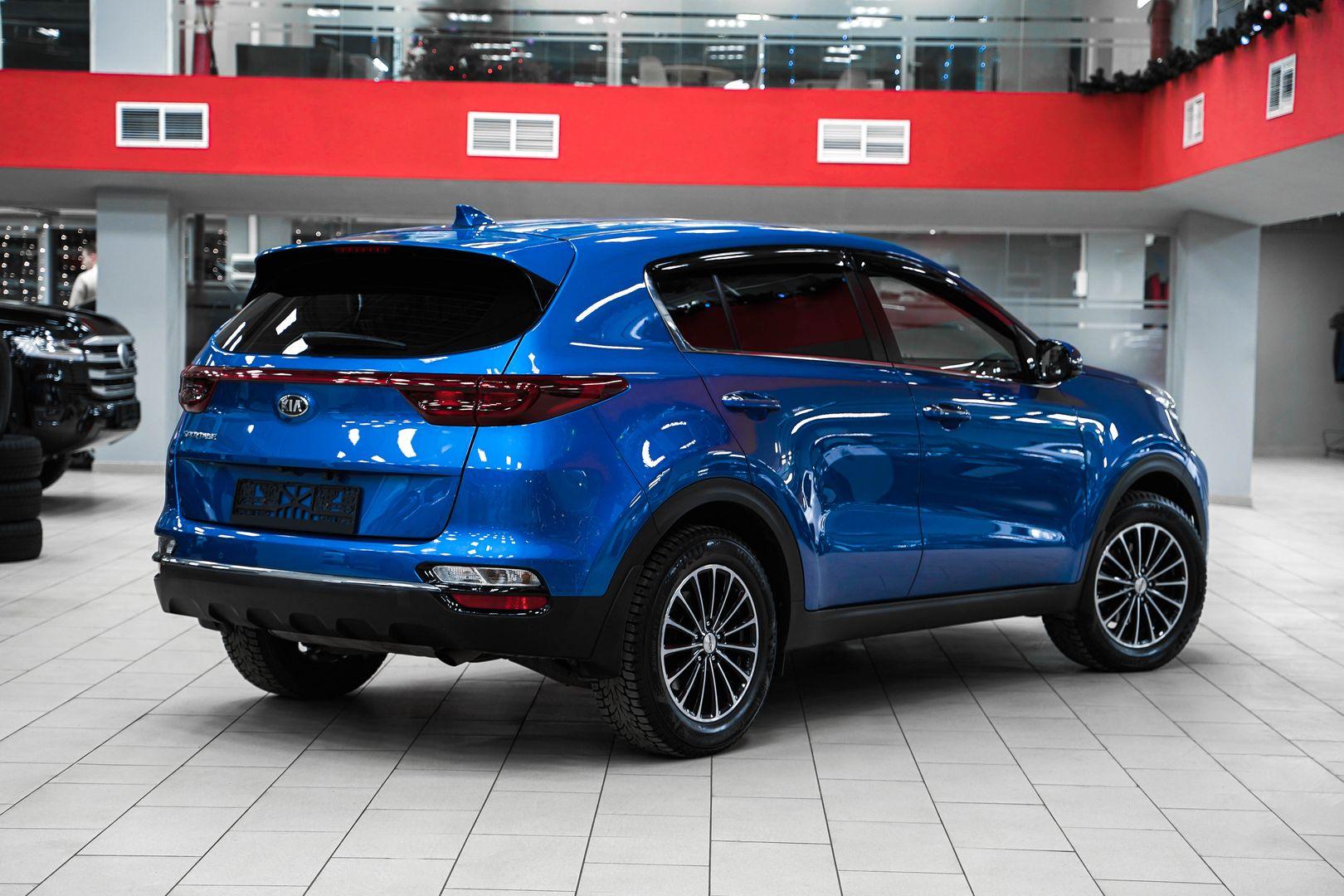 Kia Sportage 2020, синий, ДЦ Орехово
