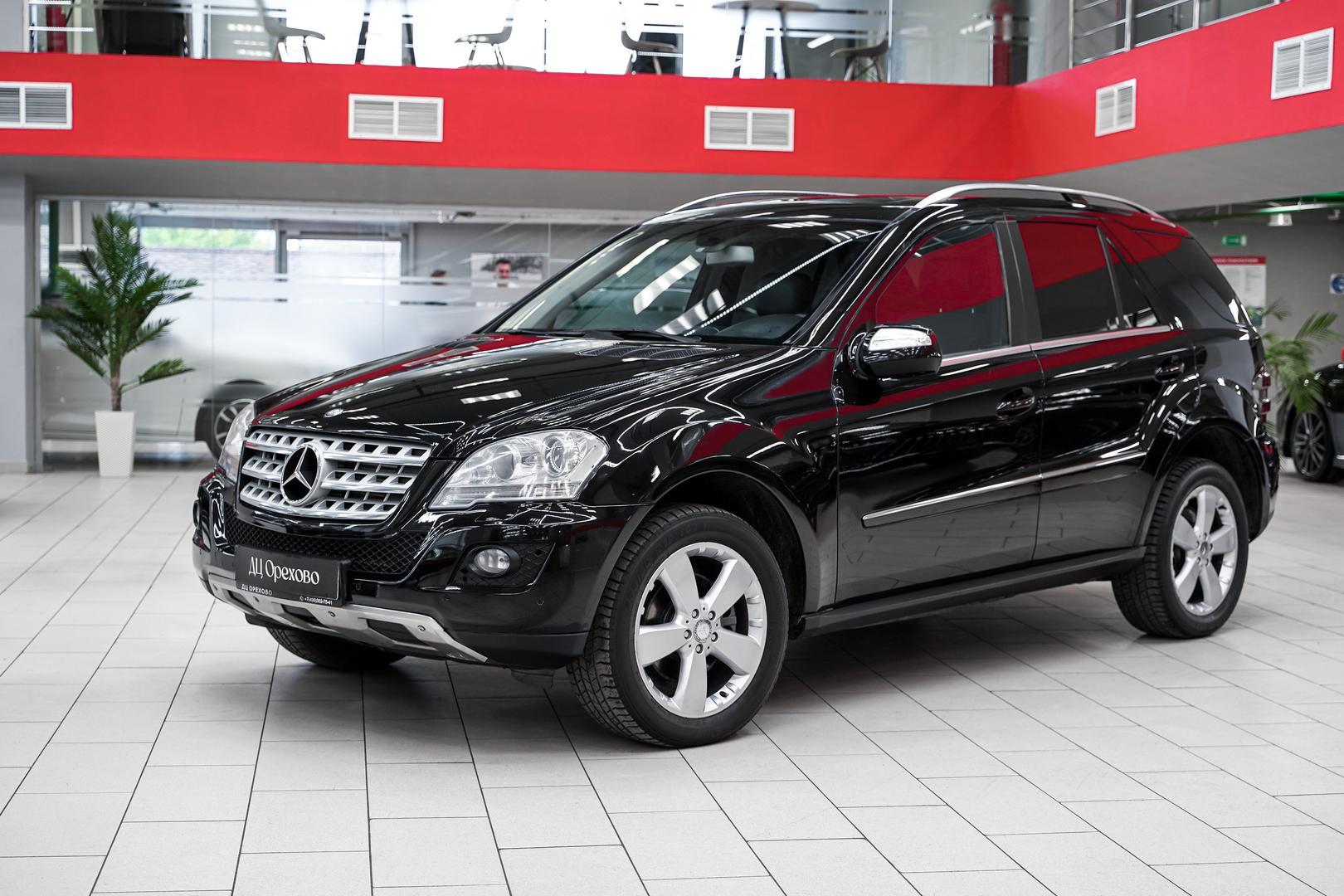 Mercedes-Benz M-Класс 2008, черный, ДЦ Орехово