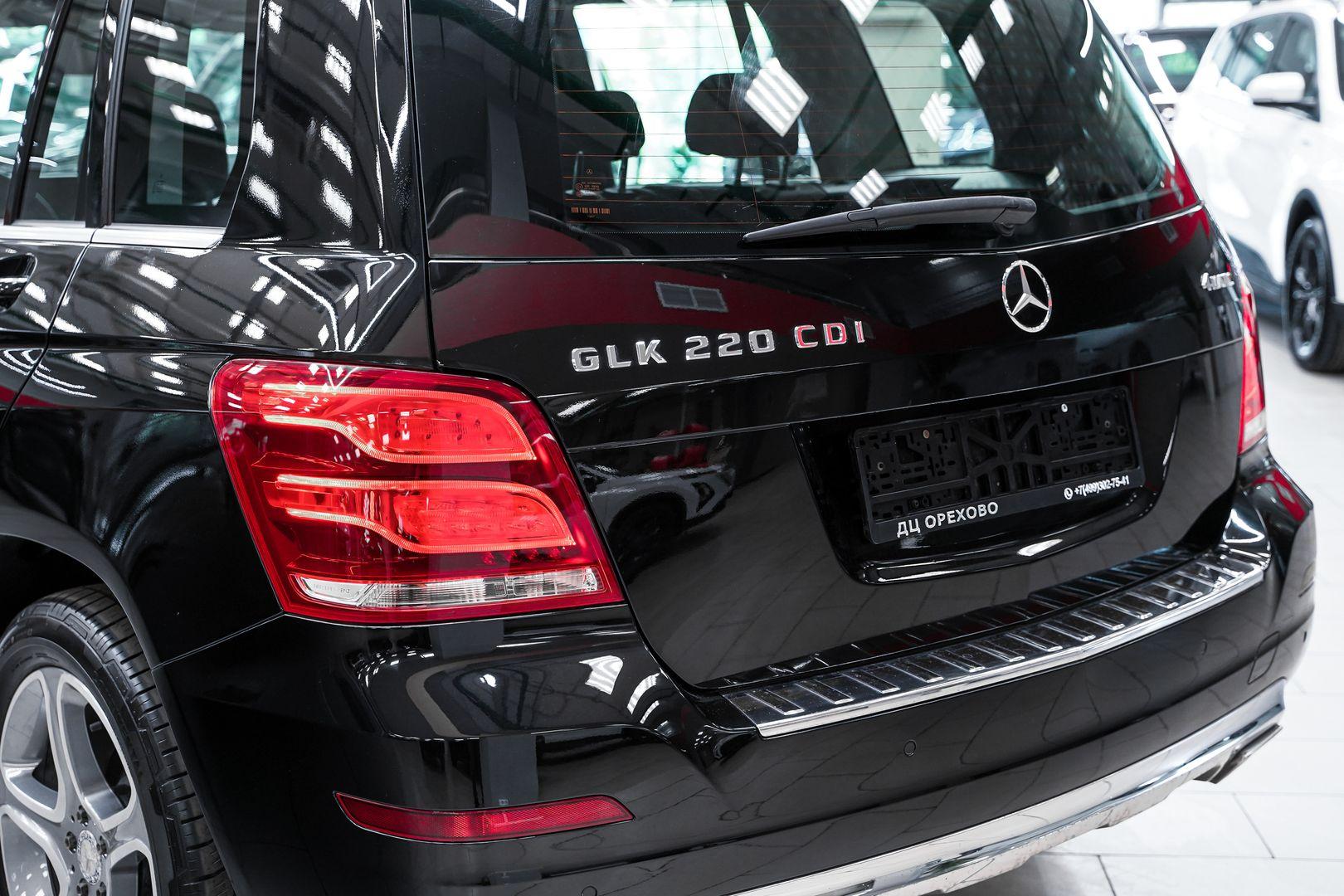 Mercedes-Benz GLK-Класс 2013, черный, ДЦ Орехово
