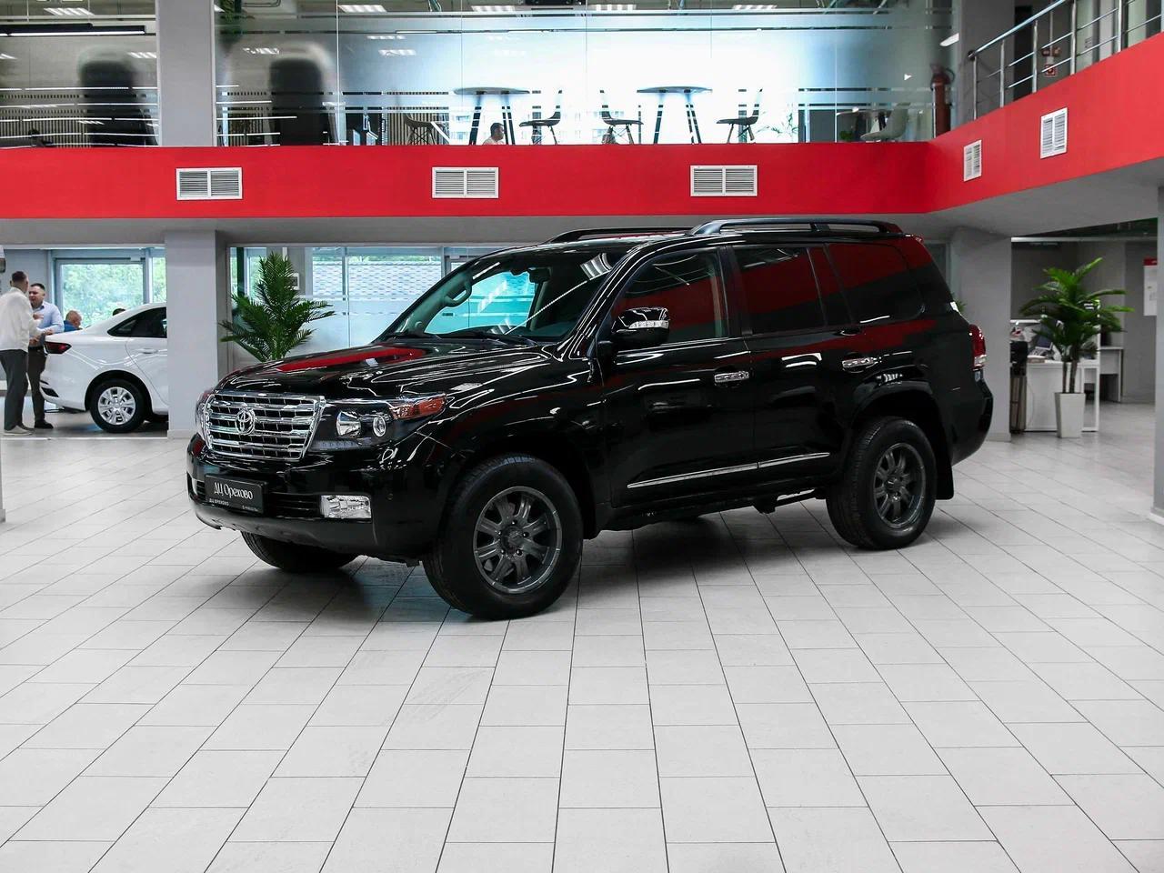 Toyota Land Cruiser 2008, черный, ДЦ Орехово